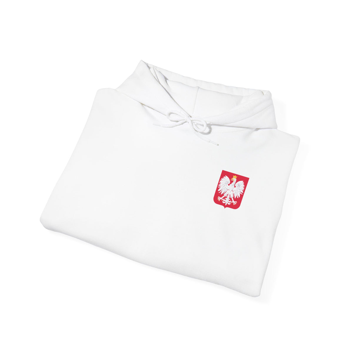 Lewandowski #9 Poland Soccer Hoodie | White Football Pullover
