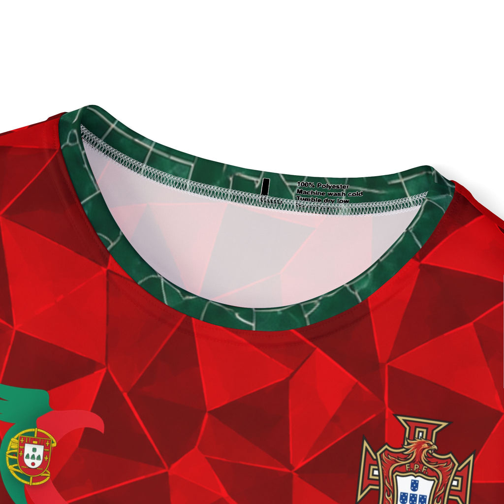 Portugal Cristiano Ronaldo #7 Men's Soccer Jersey — Red National Team Football Shirt