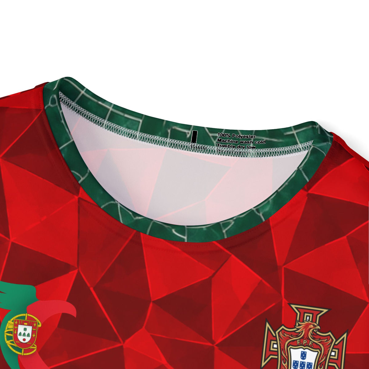 Portugal Cristiano Ronaldo #7 Men's Soccer Jersey — Red National Team Football Shirt