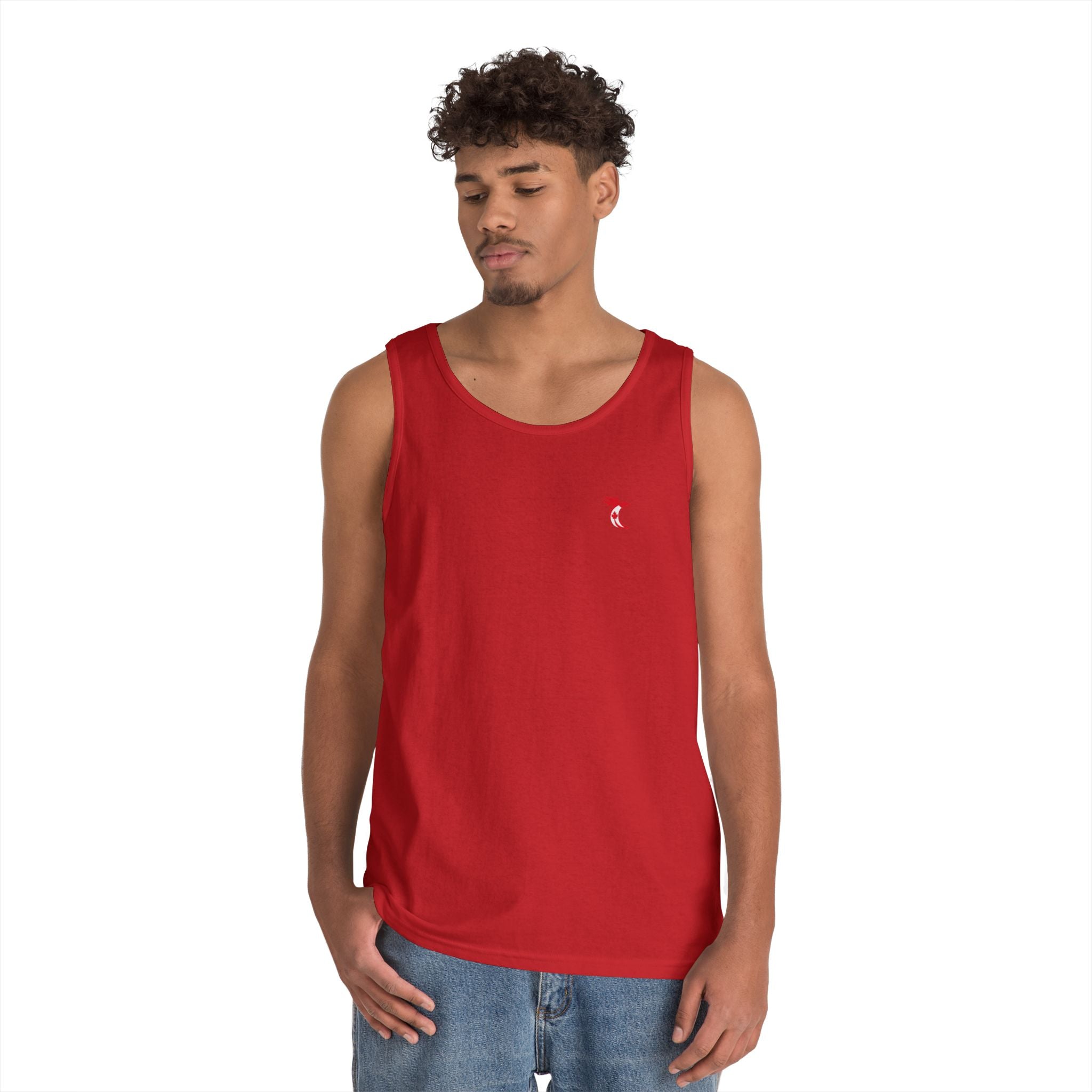 Canada Maple Leaf Tank Top — Canadian Flag Maple Graphic Sleeveless Shirt