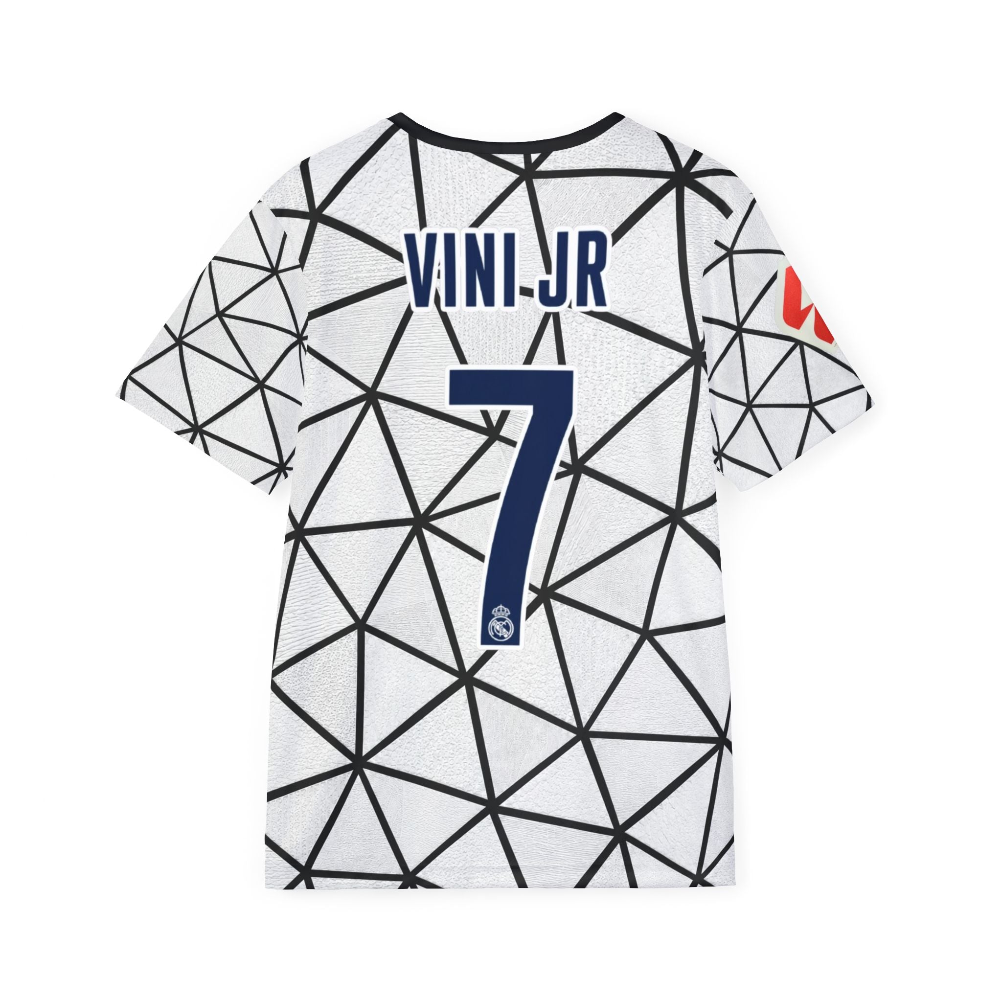 Real Madrid Vini Jr. #7 White Soccer Jersey