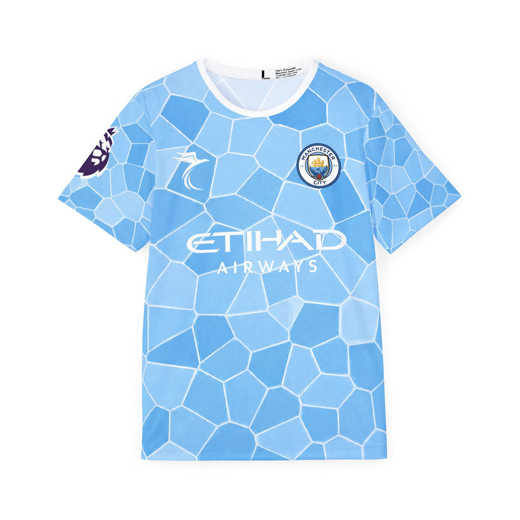 Manchester City Style Soccer Jersey — Custom Name & Number (O'REILLY 33)