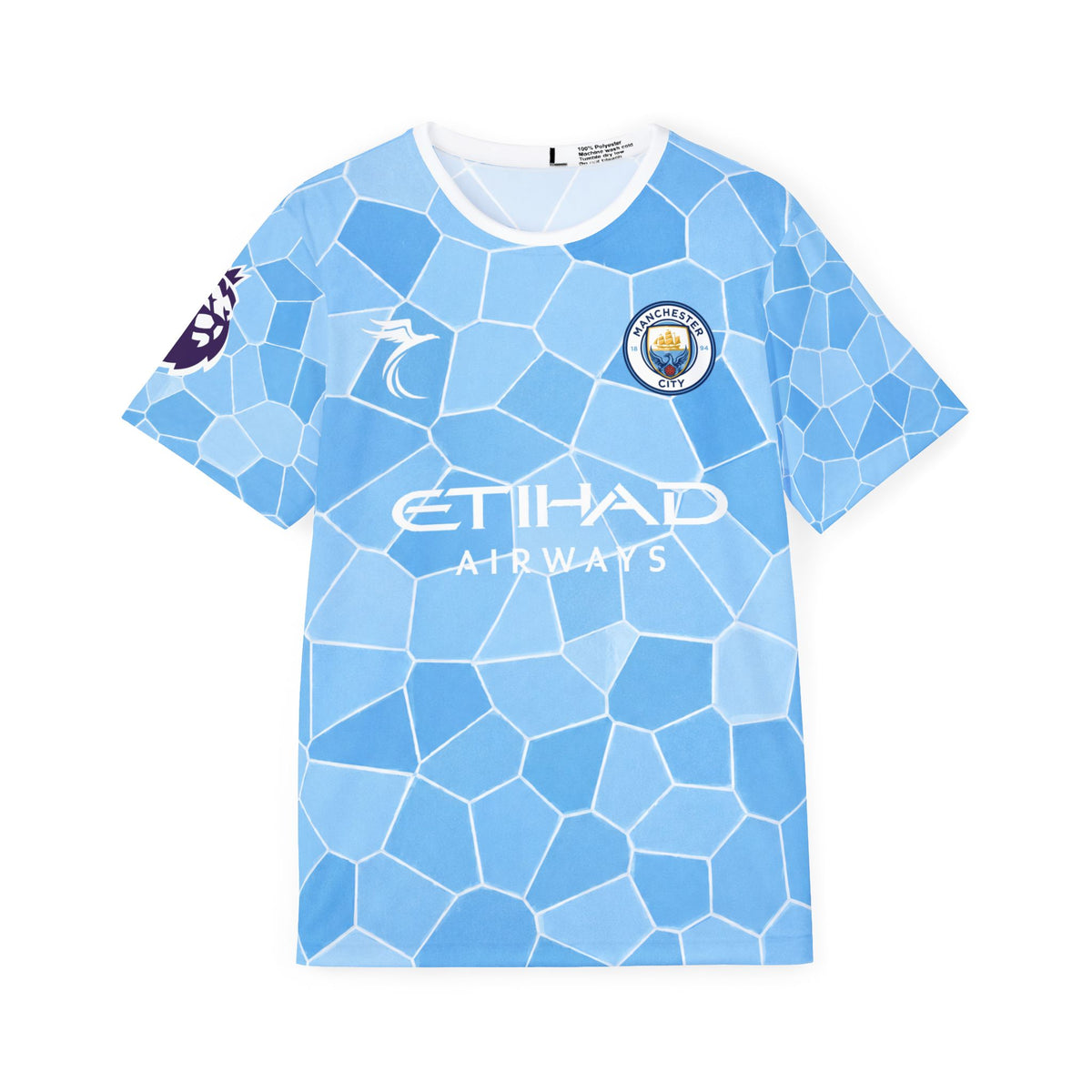 Manchester City Style Soccer Jersey — Custom Name & Number (O'REILLY 33)