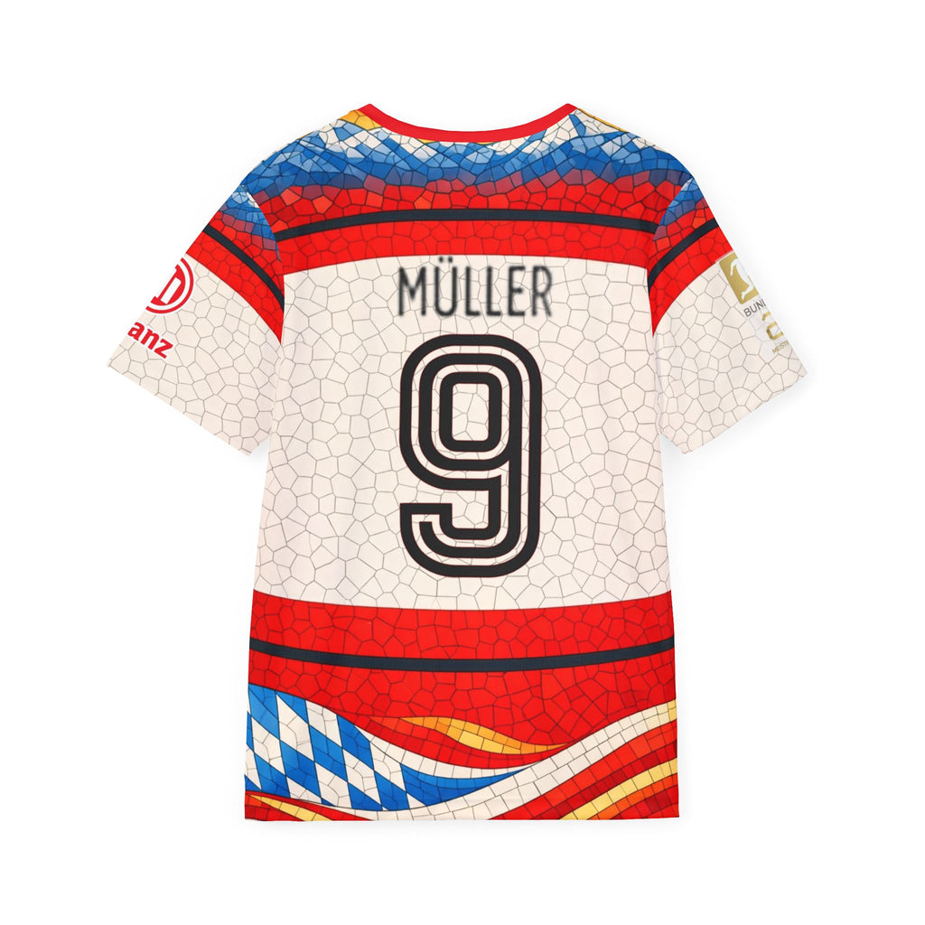 Bavarian Oktoberfest Men’s Sports Jersey — Pretzel & Alpine All-Over Print