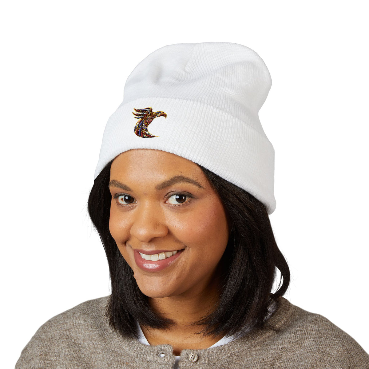 Embroidered Arsenal Phoenix Cuffed Beanie