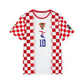 Croatian Modric #10 Soccer Jersey — Number 10 Nation Pride Tee