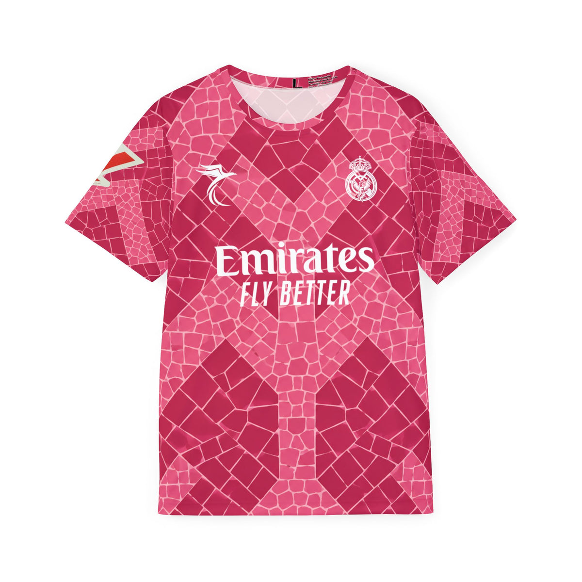 Pink Soccer Jersey - 'BELLINGHAM 5' All-Over Print Fan Shirt