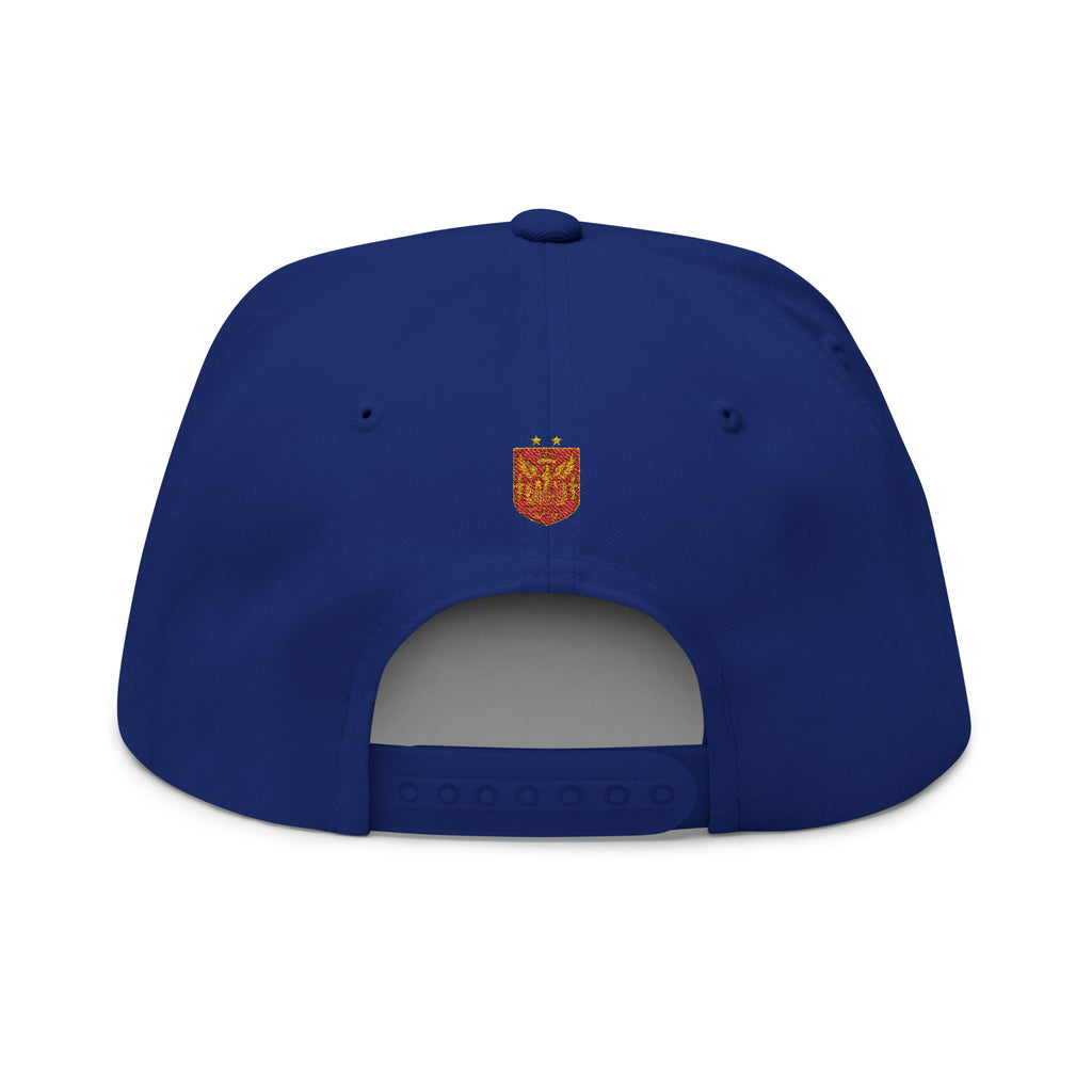 España Champions Flat Bill Cap — Embroidered World Cup Soccer Hat