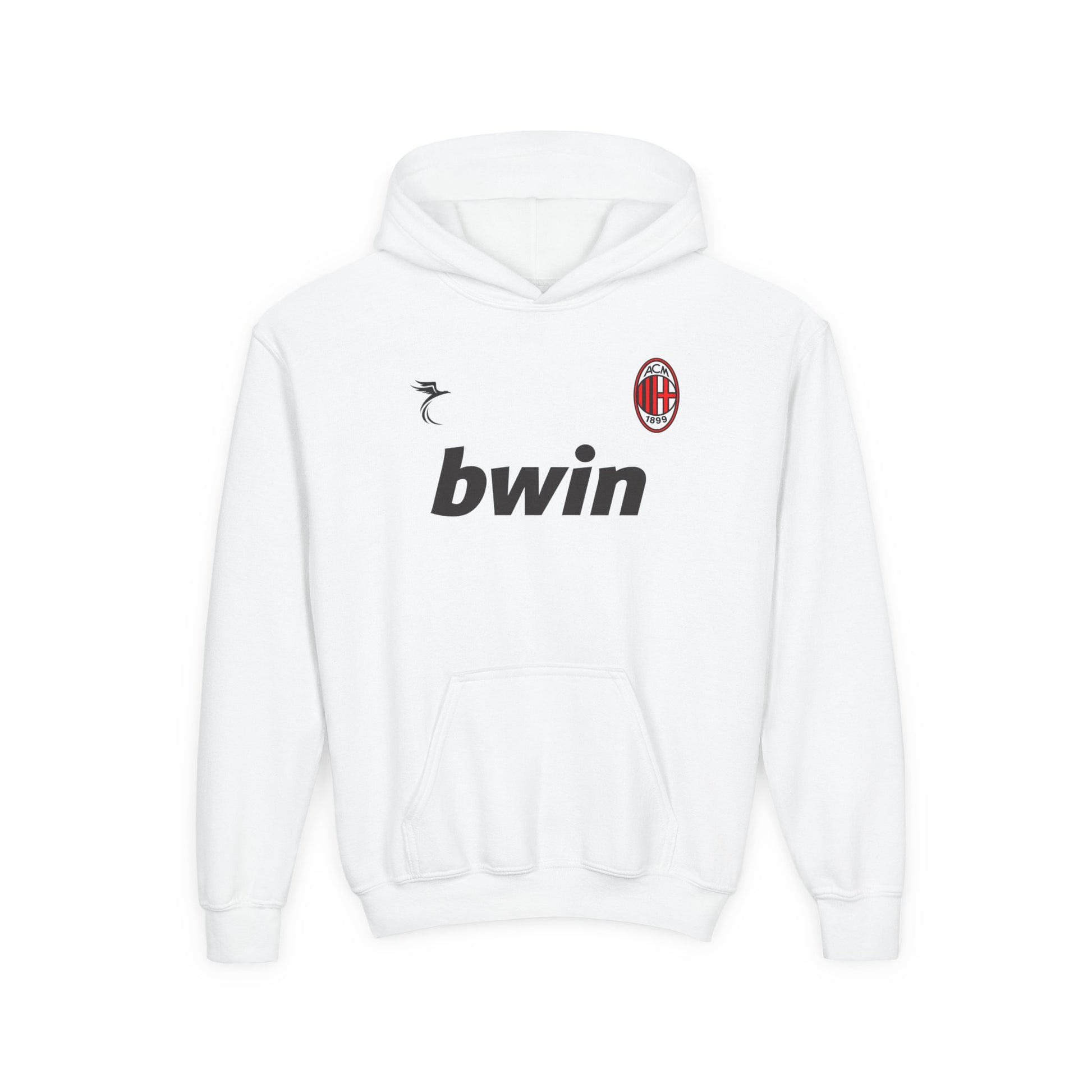 AC Milan Youth Sports Hoodie - Cozy Warmth for Active Kids image 0