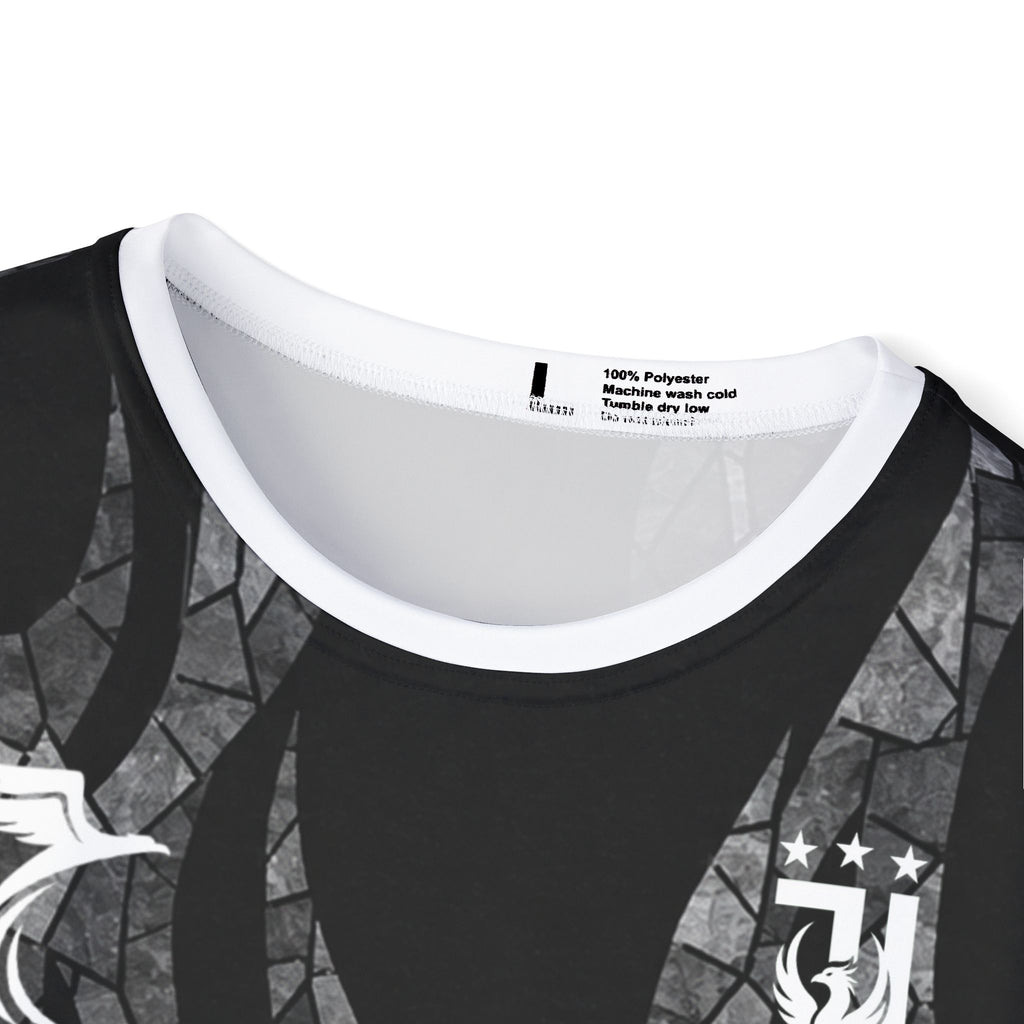 Kolo Muani #9 Black Flame Soccer Jersey