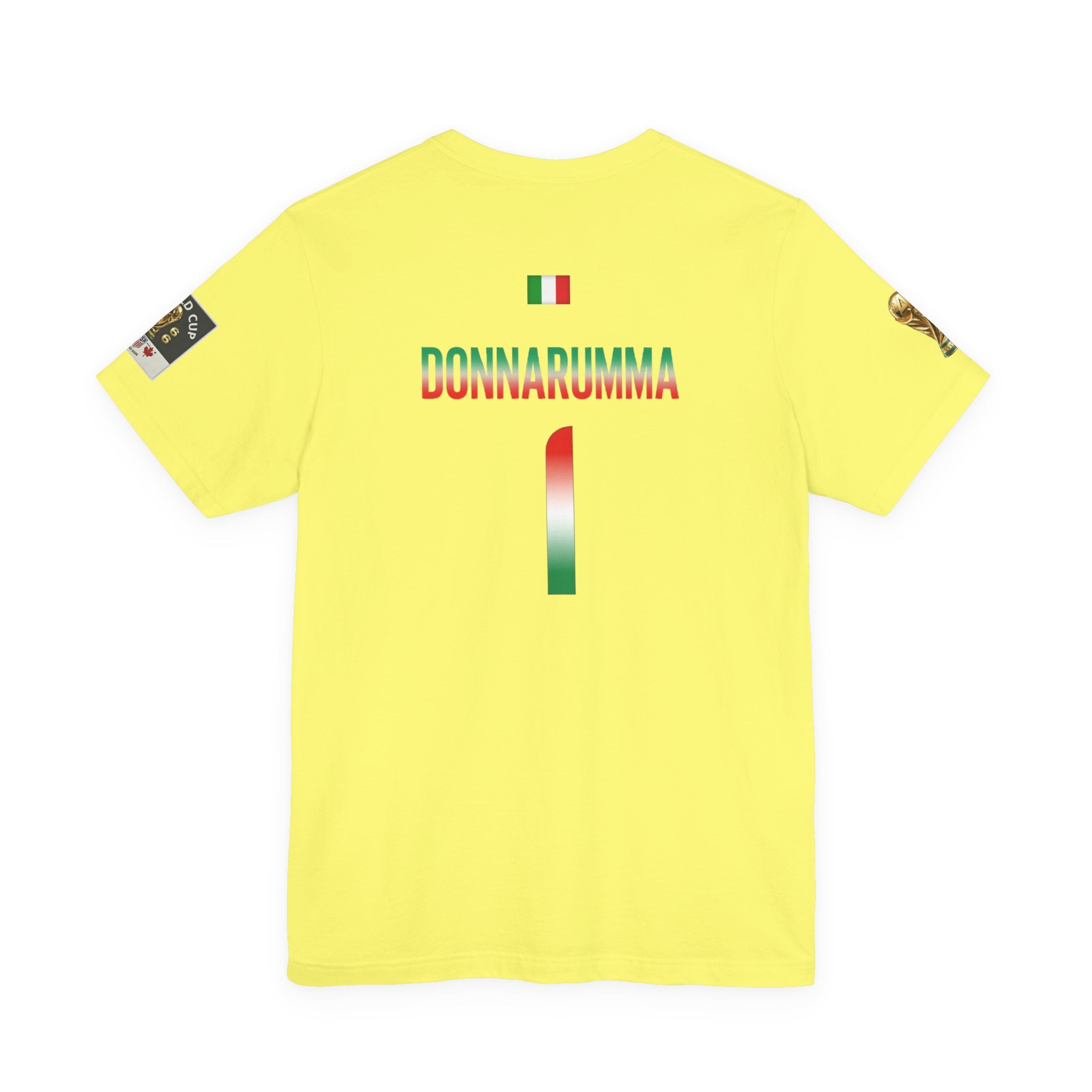 Donnarumma #1 Italy Jersey Tee | Soccer Goalkeeper Shirt