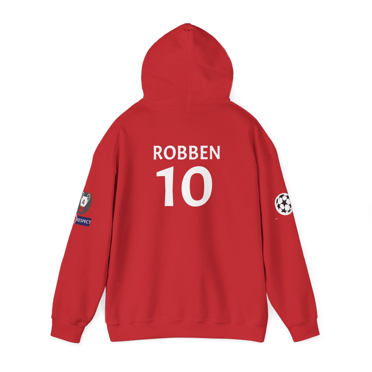 Robben Bayern number 10 Soccer Fan Hoodie | Unisex Sports Sweatshirt image 2
