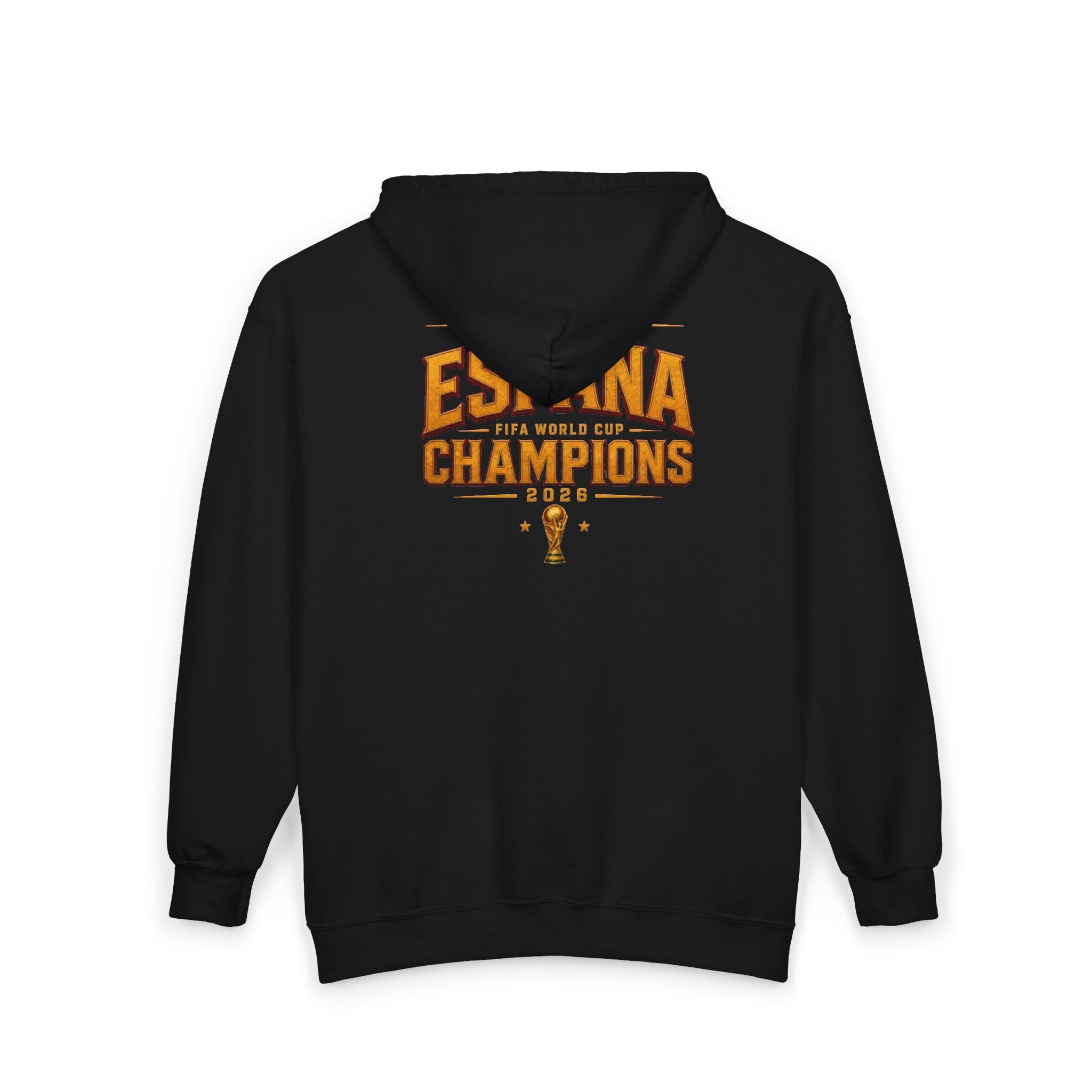 España Champions Zip Hoodie — La Furia Roja World Cup Tribute