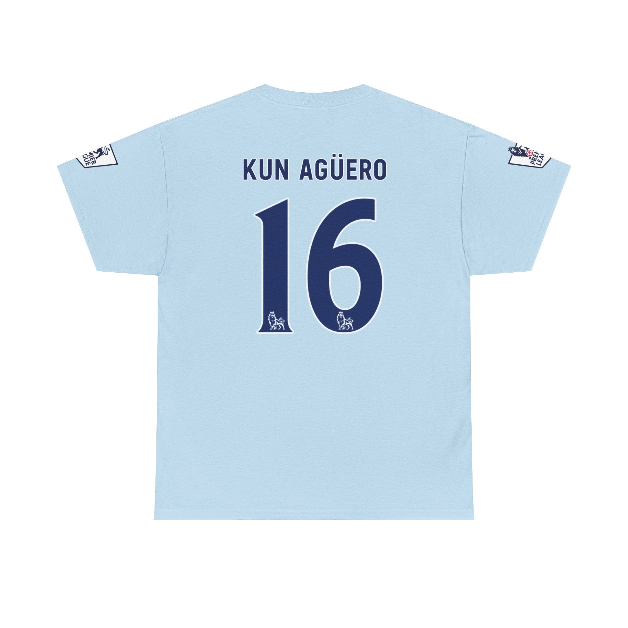 Kun Agüero 16 Manchester City Jersey T‑Shirt