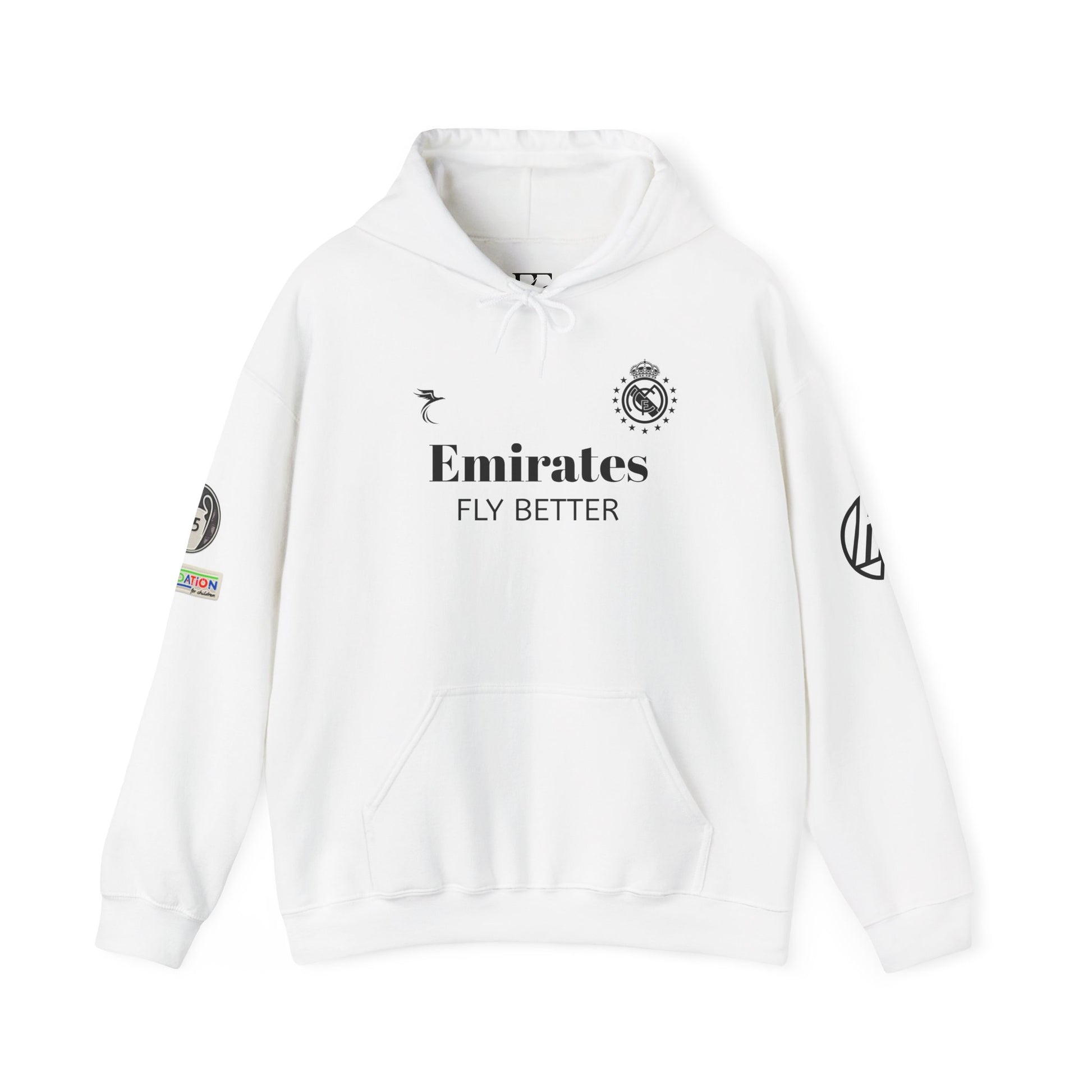 Real Madrid Mbappe Hoodie, Unisex Sports Sweatshirt, Soccer Fan Apparel image 0