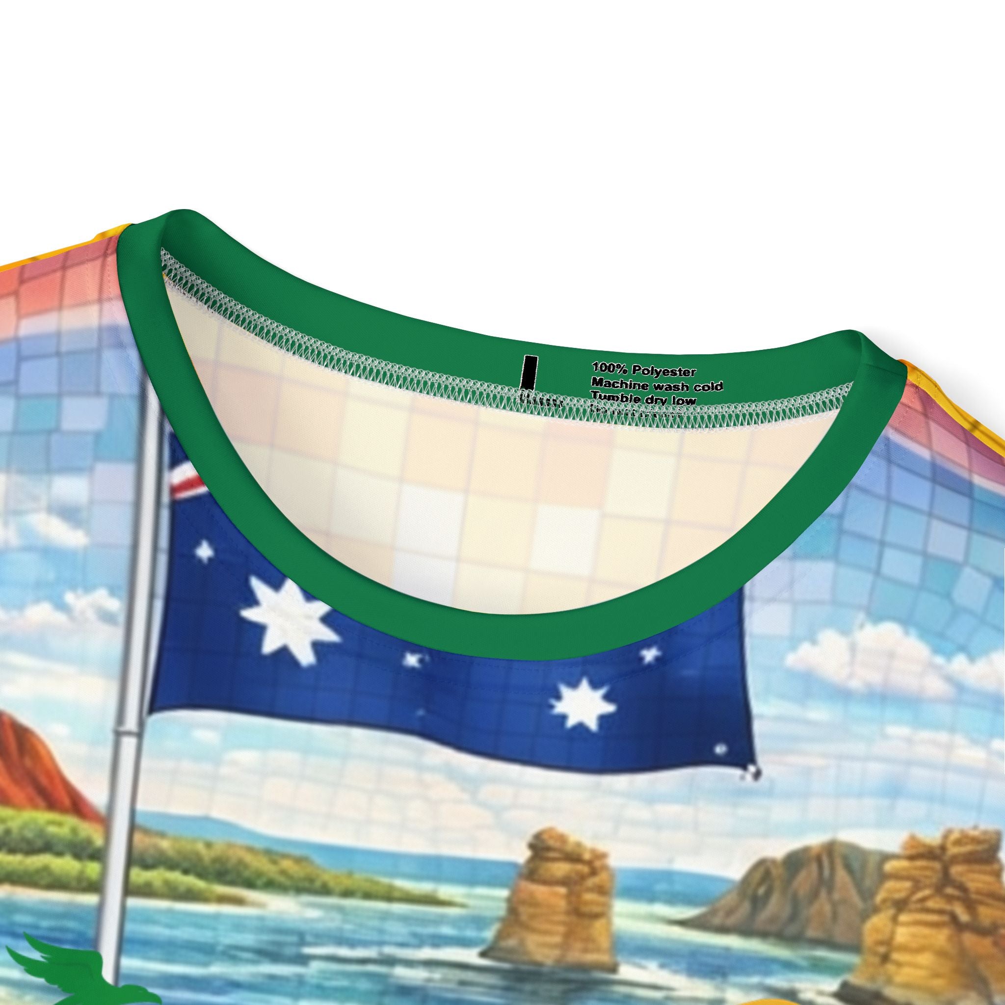 Australian Beach Soccer Jersey — Custom 'Cahill 4' Men's Sports Shirt