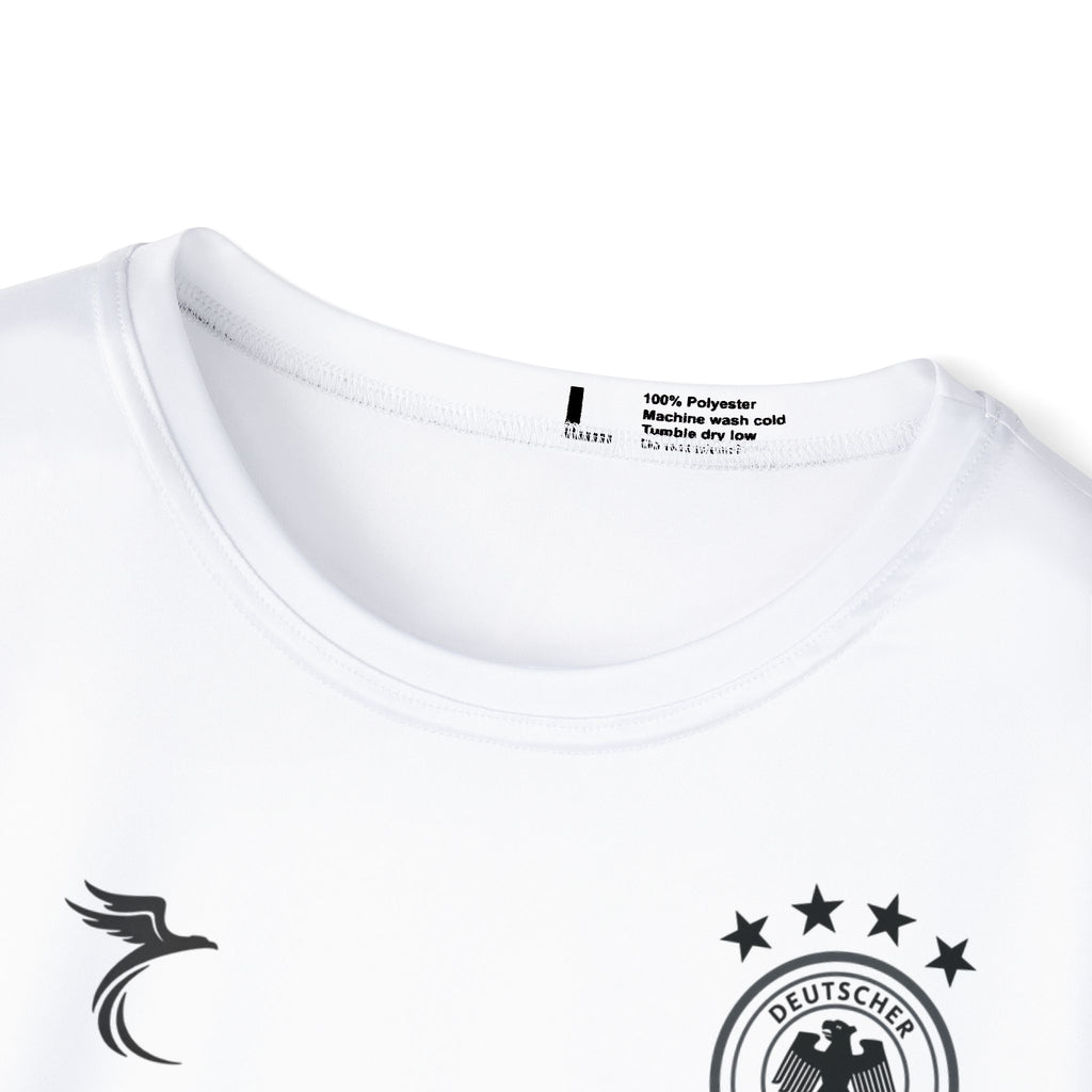 Kroos #8 Men’s Soccer Jersey — Germany White Replica Football Shirt
