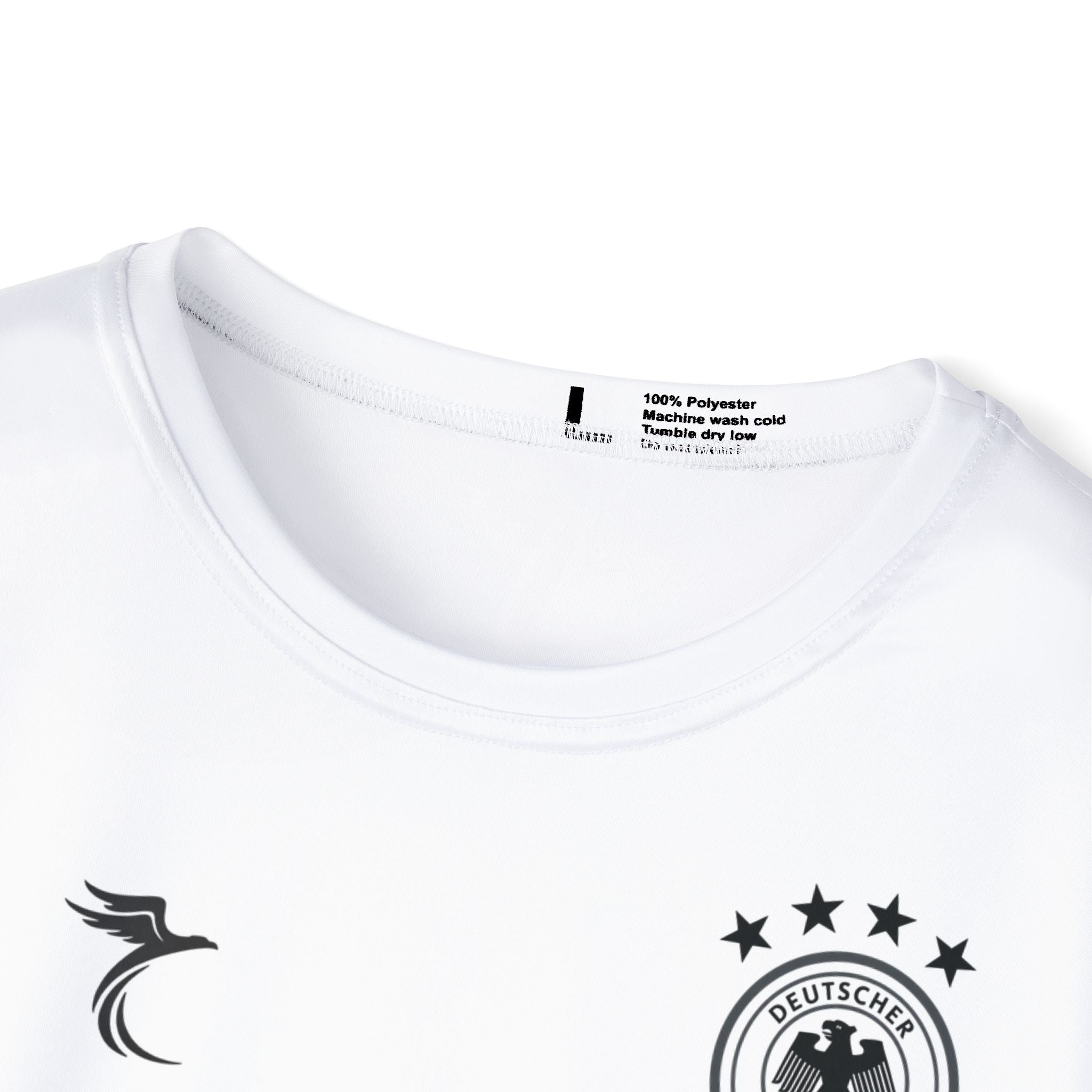 Kroos #8 Men’s Soccer Jersey — Germany White Replica Football Shirt