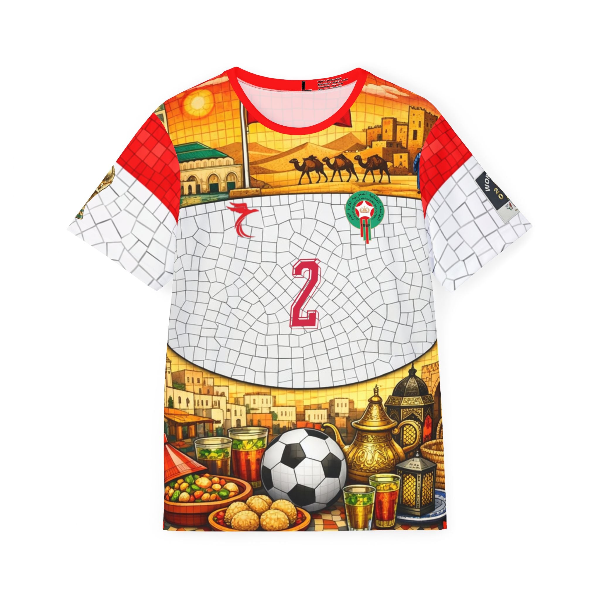 Moroccan Mosaic Soccer Jersey