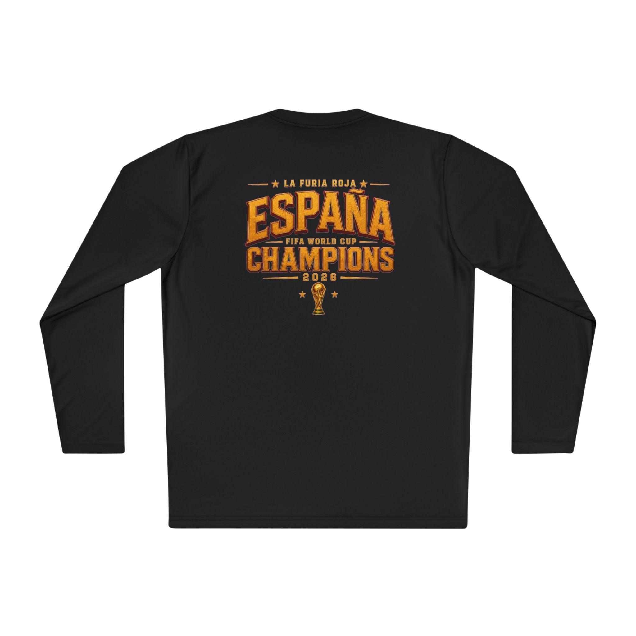 España Champions Long Sleeve Tee — La Roja World Cup Shirt