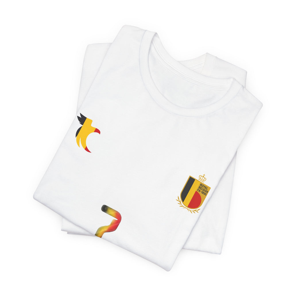 De Bruyne 7 Jersey Tee | Belgium soccer number 7 shirt