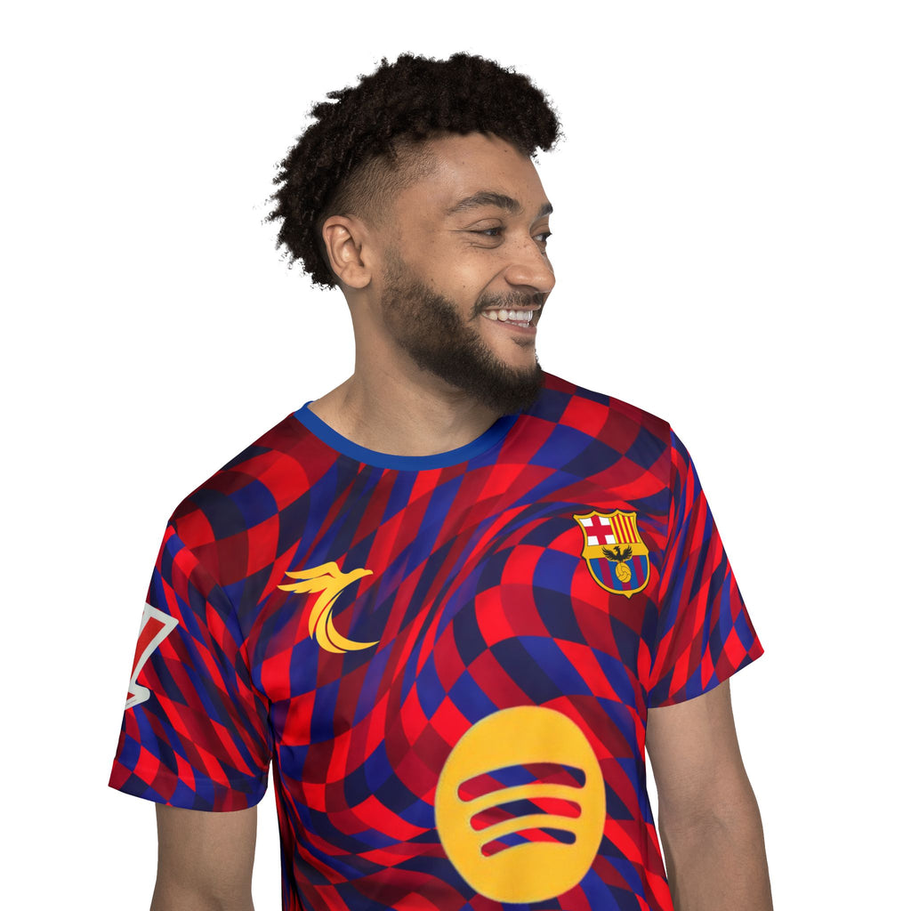 FC Barcelona Raphinha #11 Psychedelic Men’s Soccer Jersey