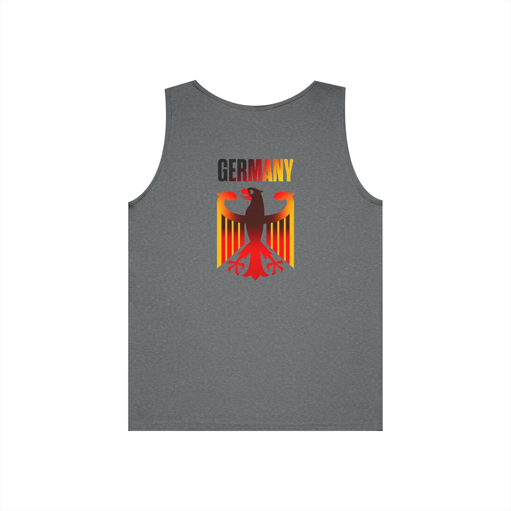 Germany Eagle Tank Top — Retro German Flag Crest Tee