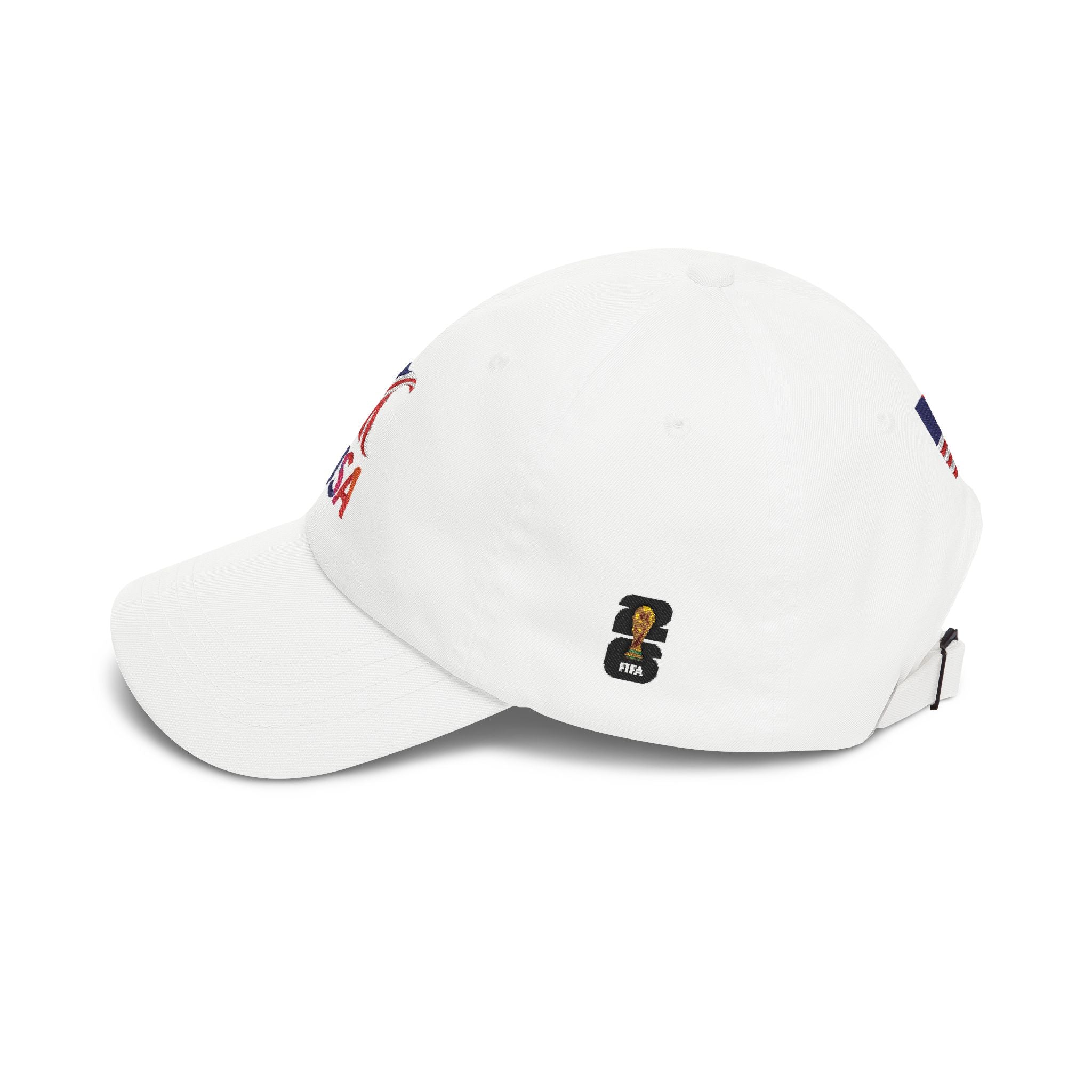 USA Embroidered Dad Cap — American Flag Patriotic Baseball Hat