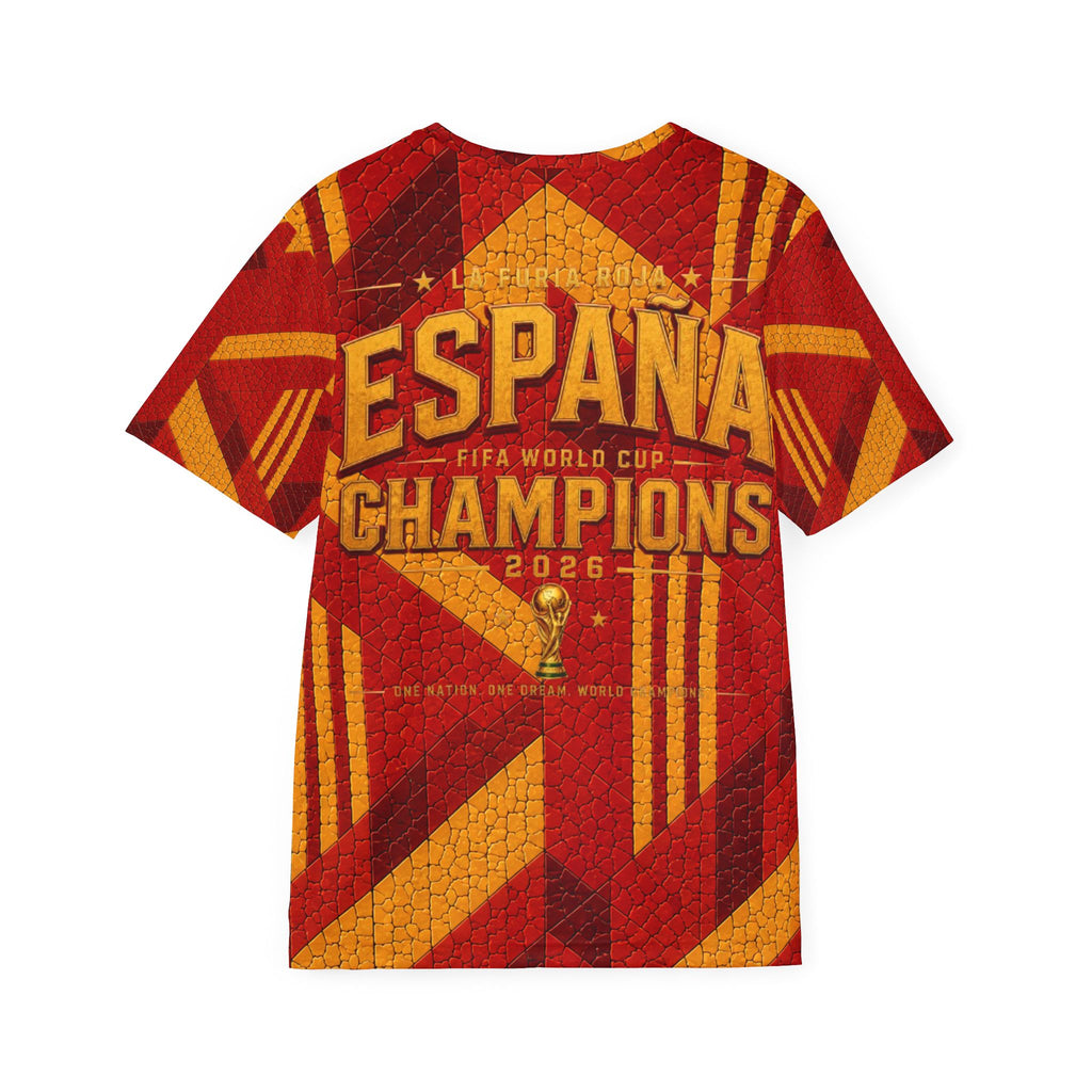 Spain Champions 2026 Men's Sports Jersey
