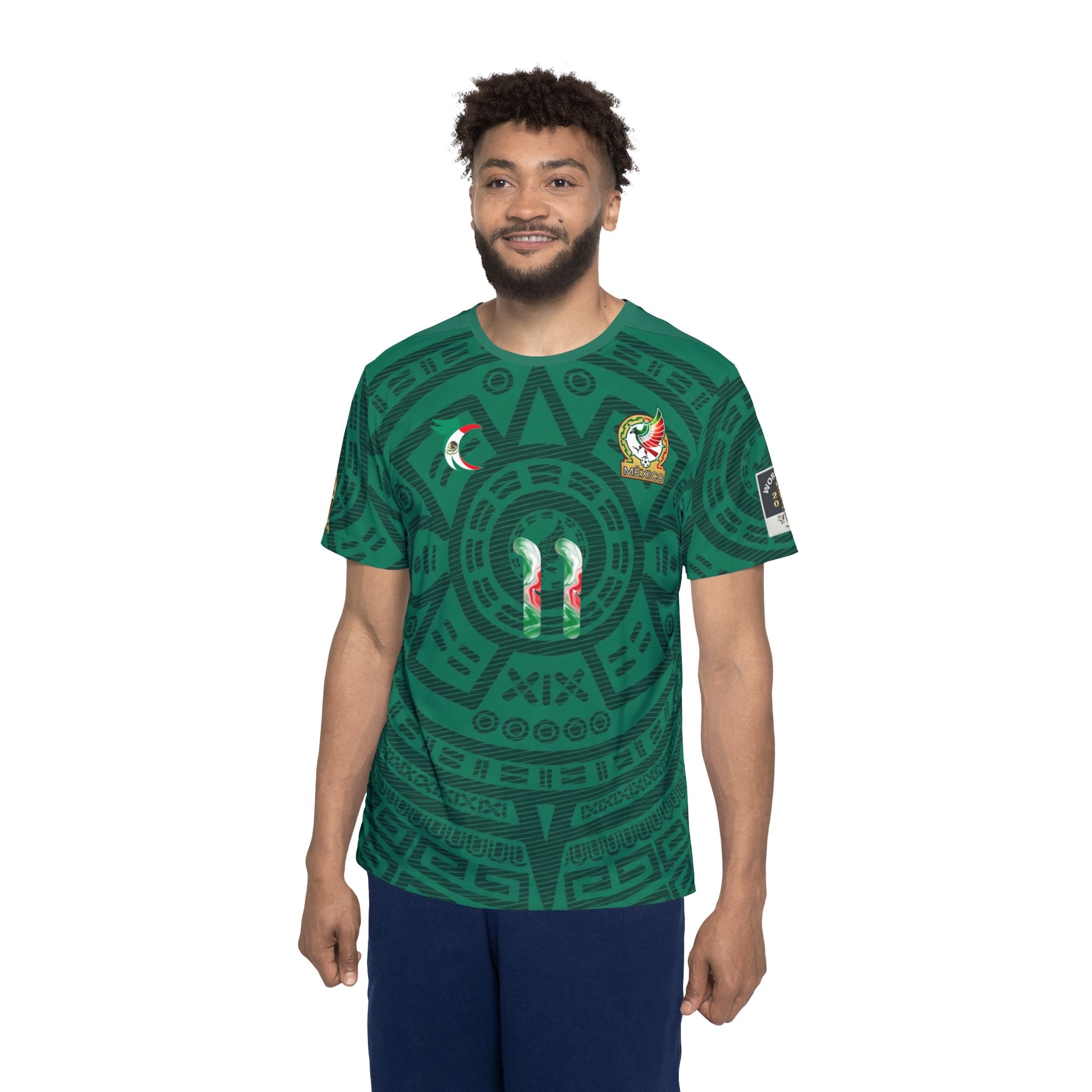 Mexican Mora #11 Football Jersey — Custom Name & Number Sports Tee