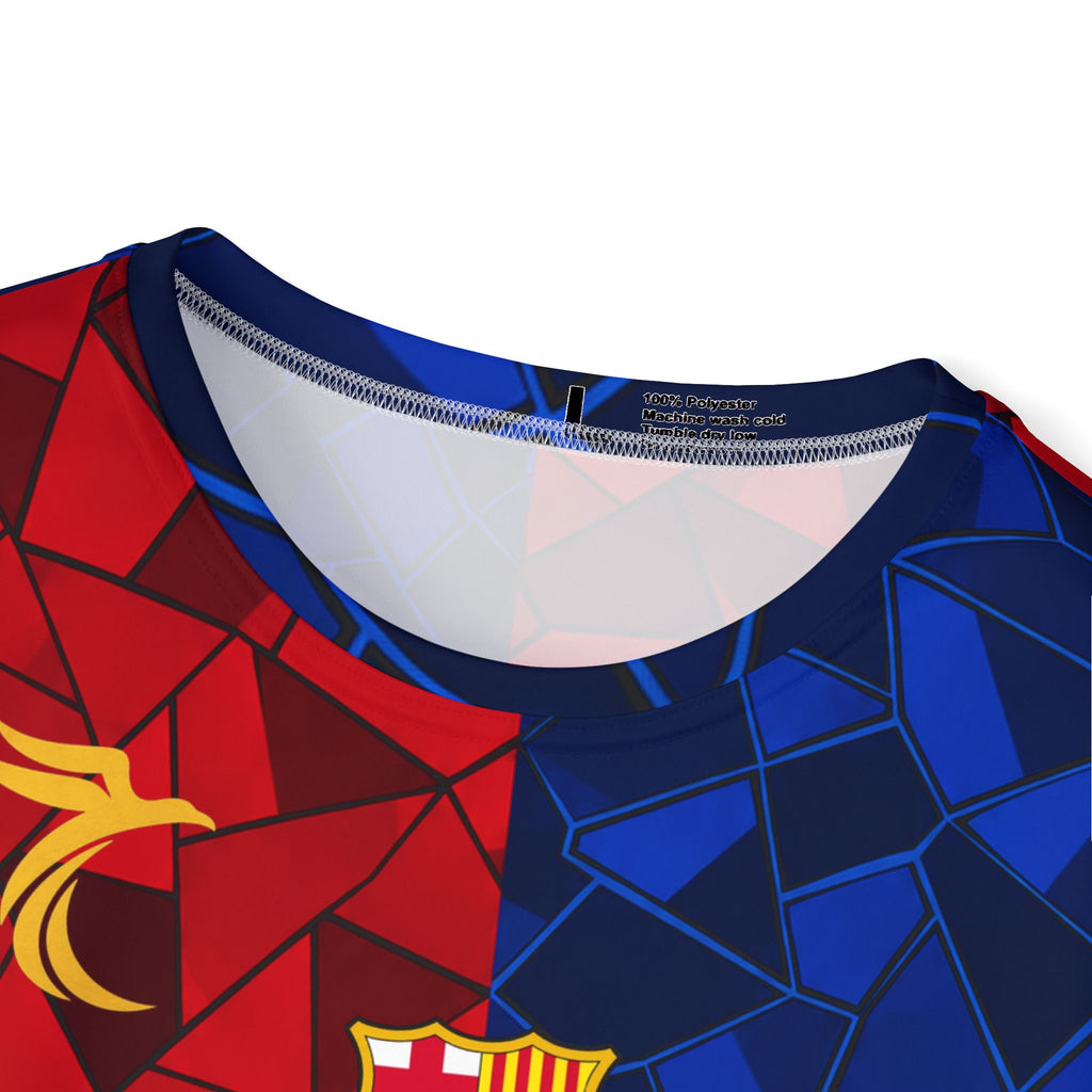FC Barcelona Mosaic Lewandowski #9 Men's Sports Jersey