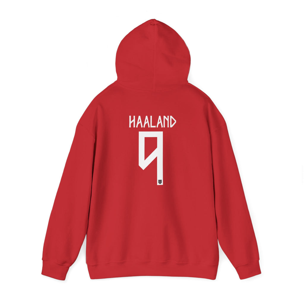 Erling Haaland #9 Norway hooded sweatshirt