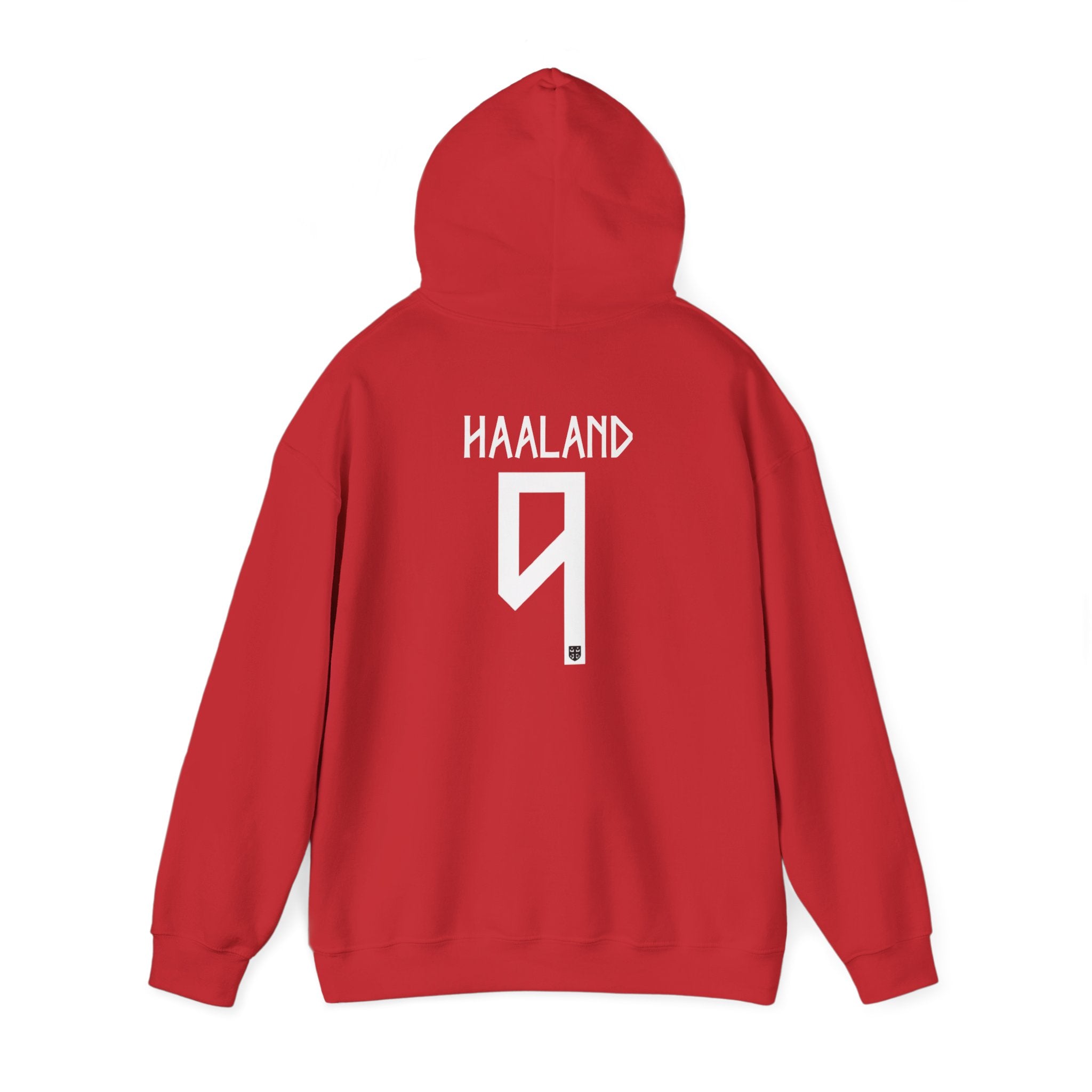 Erling Haaland #9 Norway hooded sweatshirt