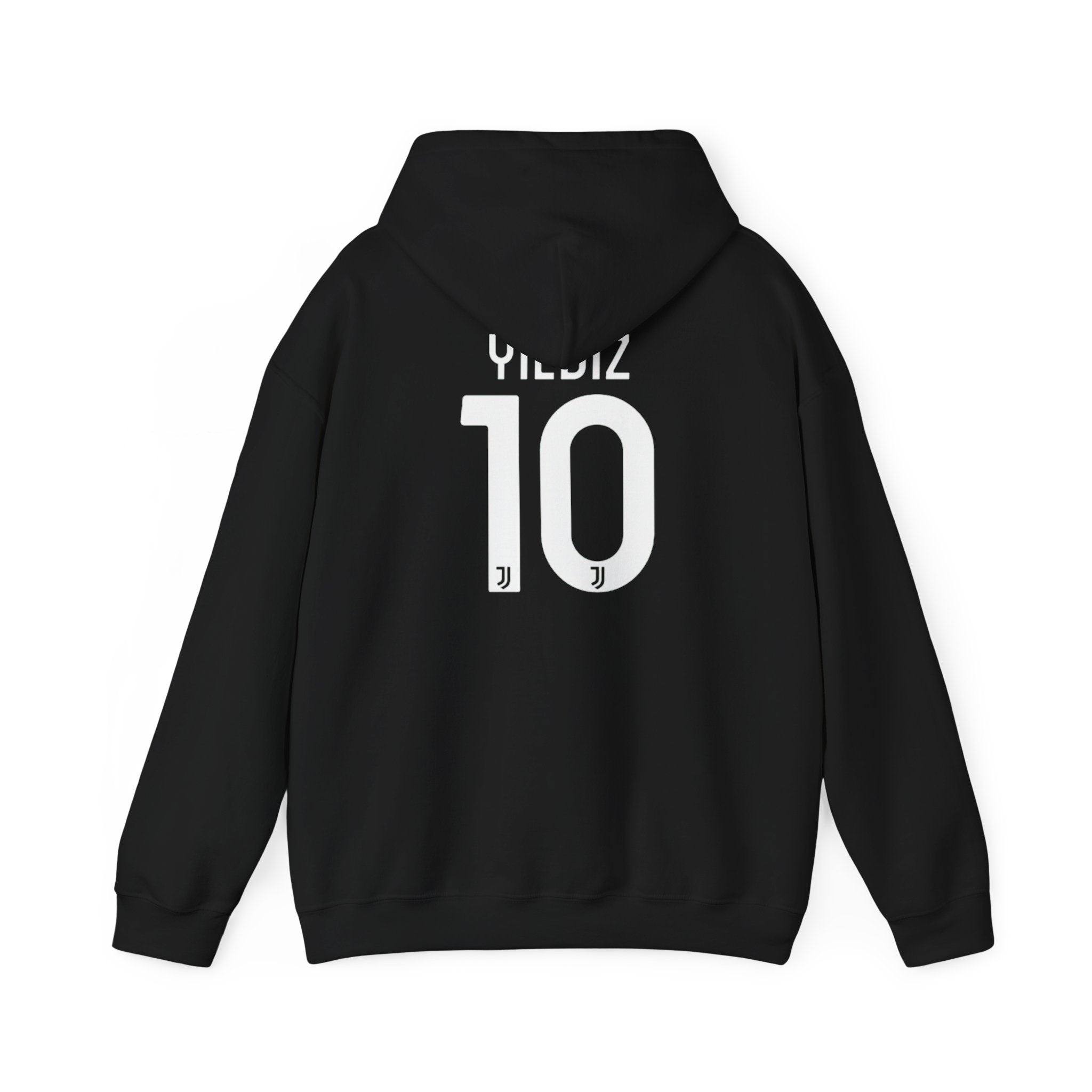 Juventus Yildez Hoodie | Number 10 Back Sports Jersey Style Hoodie