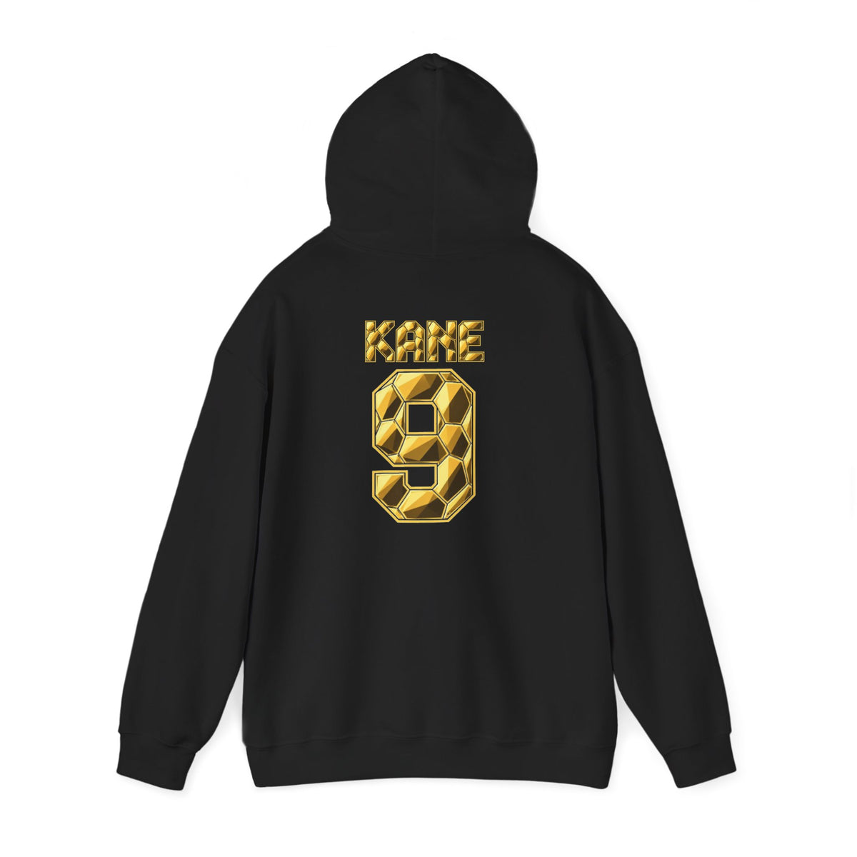Harry Kane #9 Ballon d'Or hoodie in black and gold