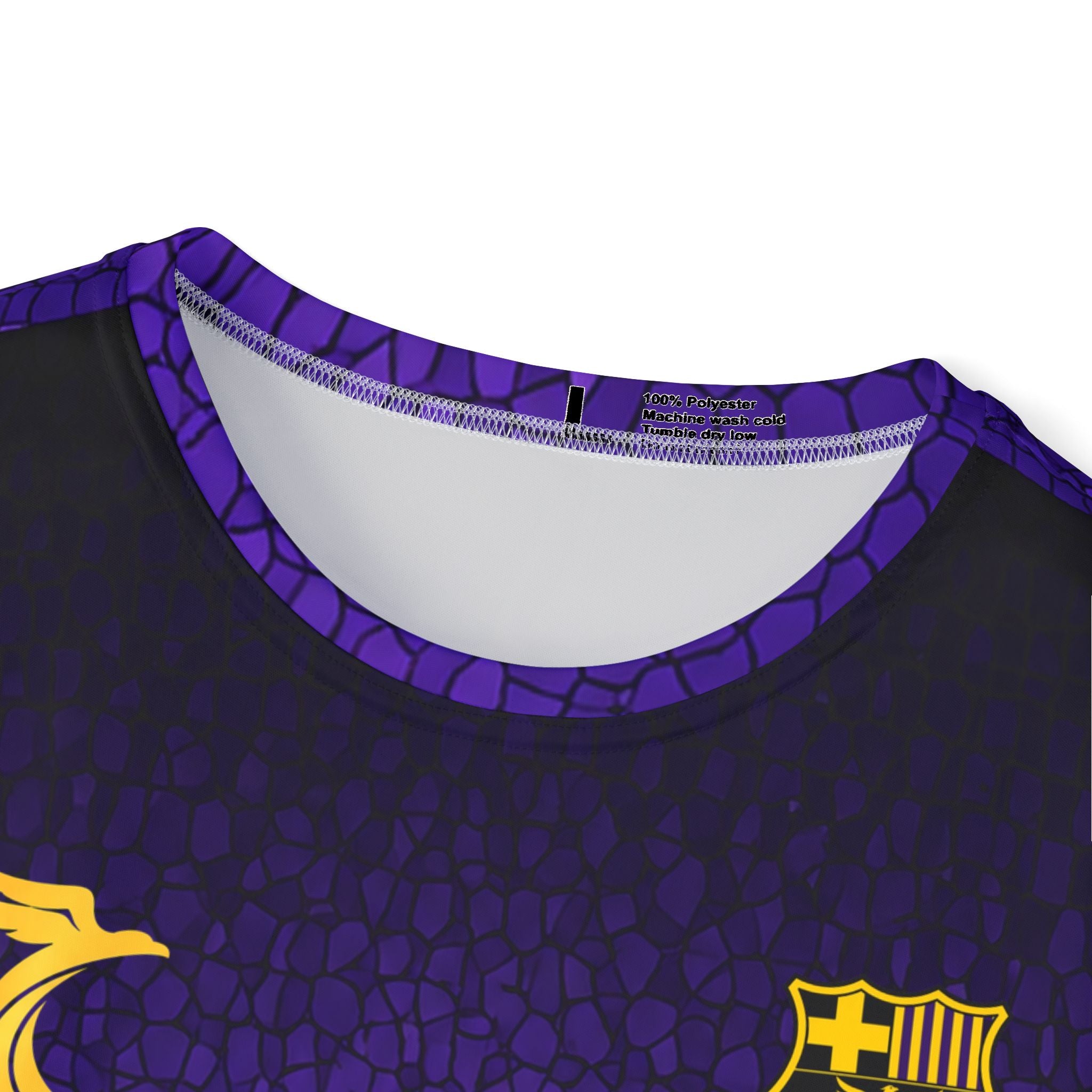 Fermín #7 Barcelona Purple Soccer Jersey — Personalized "FERMÍN 7" Sports Shirt