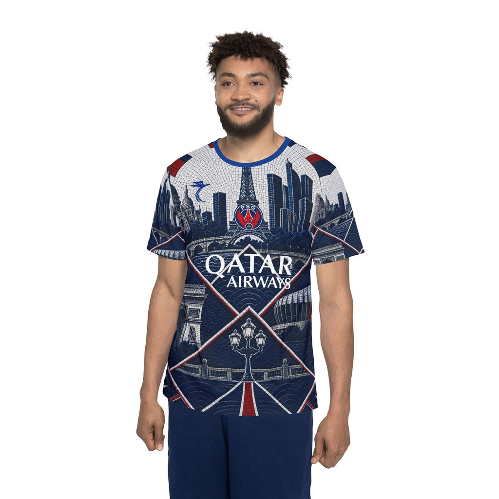 PSG O. Dembélé #10 Men’s Soccer Jersey — Qatar Airways Replica