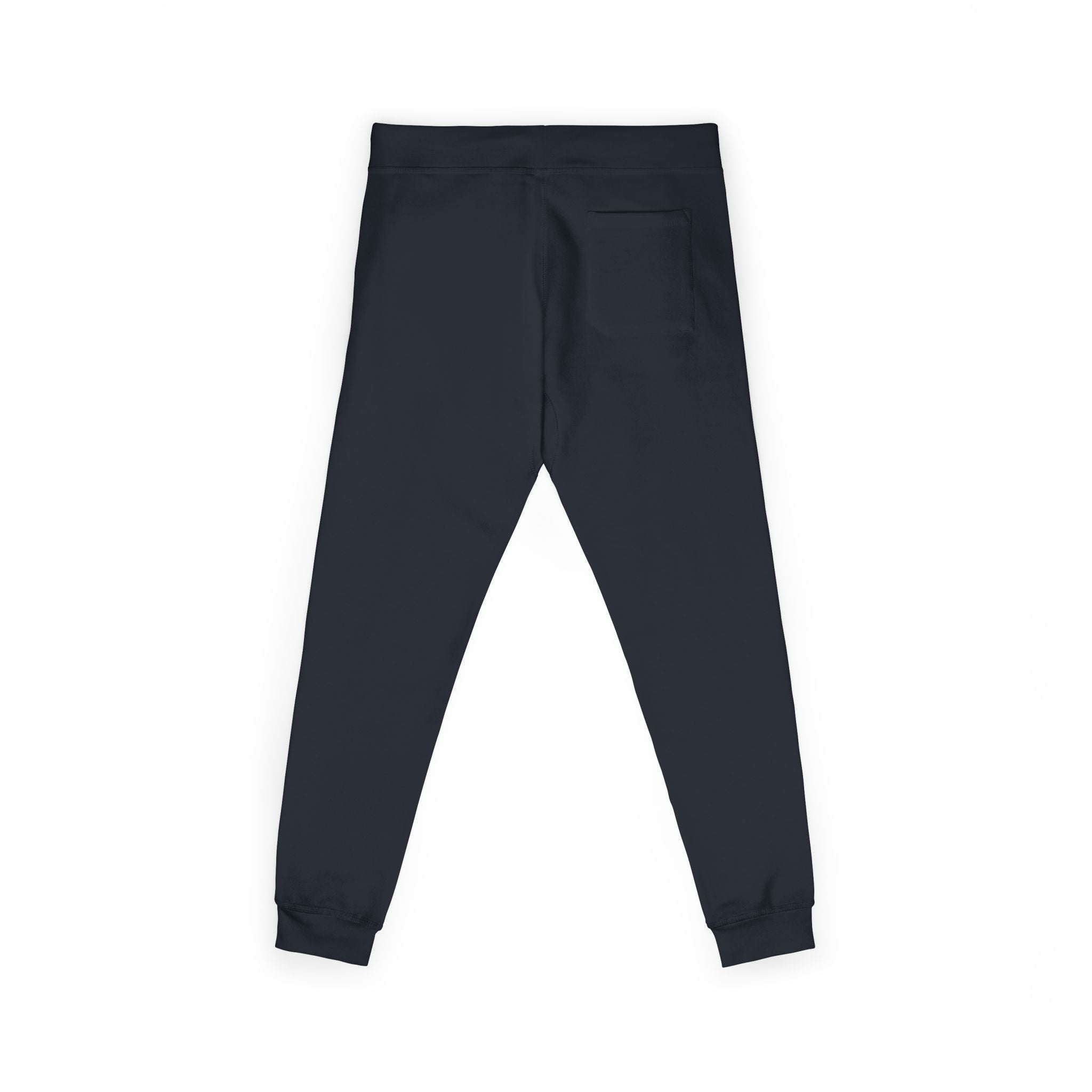 Embroidered Phoenix Joggers - Flame Bird Fleece Sweatpants