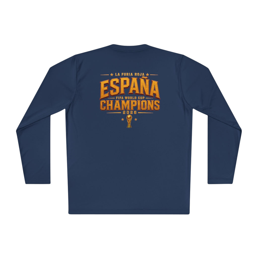 España Champions Long Sleeve Tee — La Roja World Cup Shirt