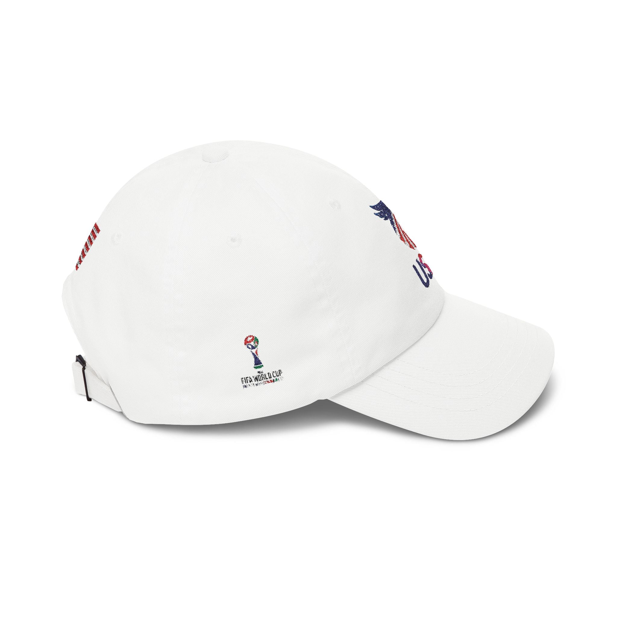 USA Embroidered Dad Cap — American Flag Patriotic Baseball Hat