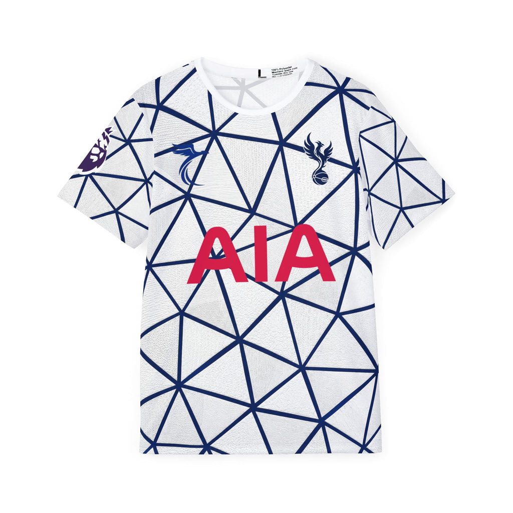 Tottenham-Inspired Men’s Soccer Jersey – AIA Front, Marmoush #22 Back