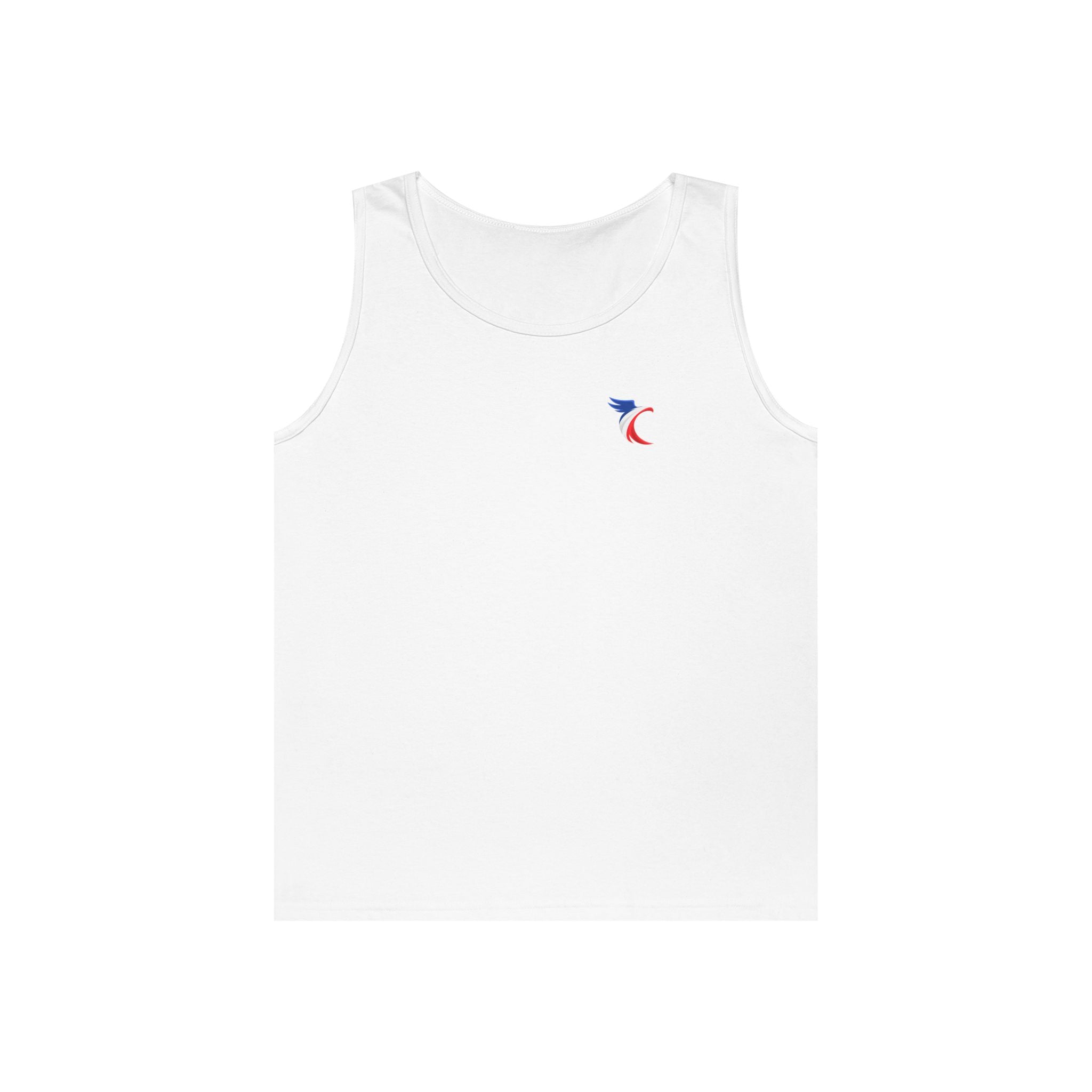 France Rooster Tank Top — French Tricolor Coq Graphic