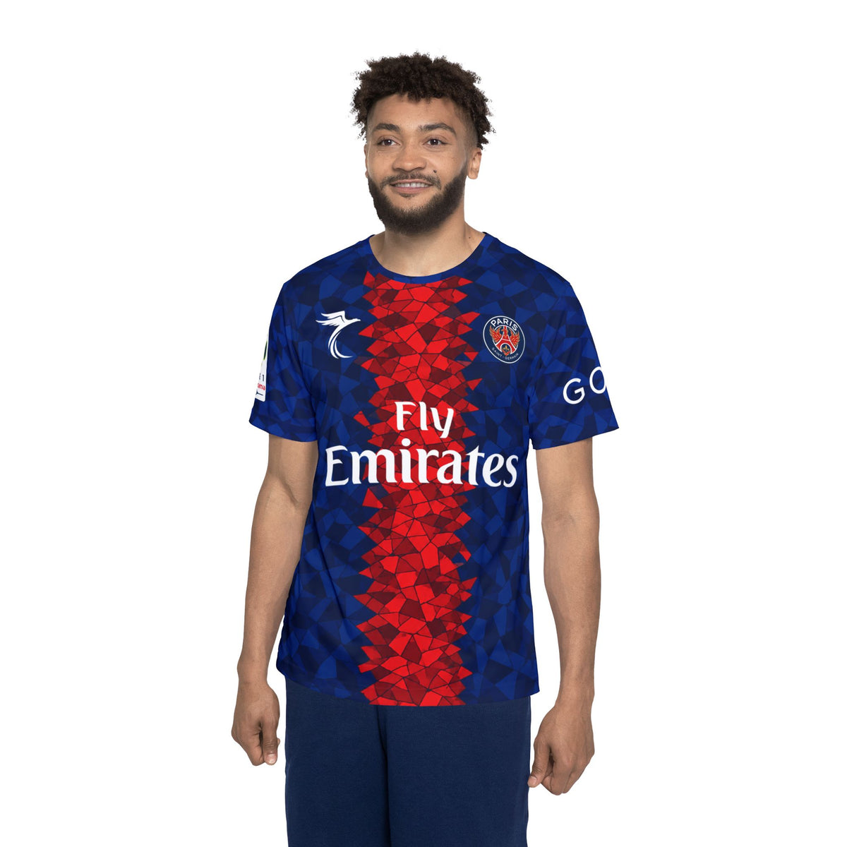Neymar Jr #10 Paris-Inspired Soccer Jersey — Fly Emirates Fan Shirt