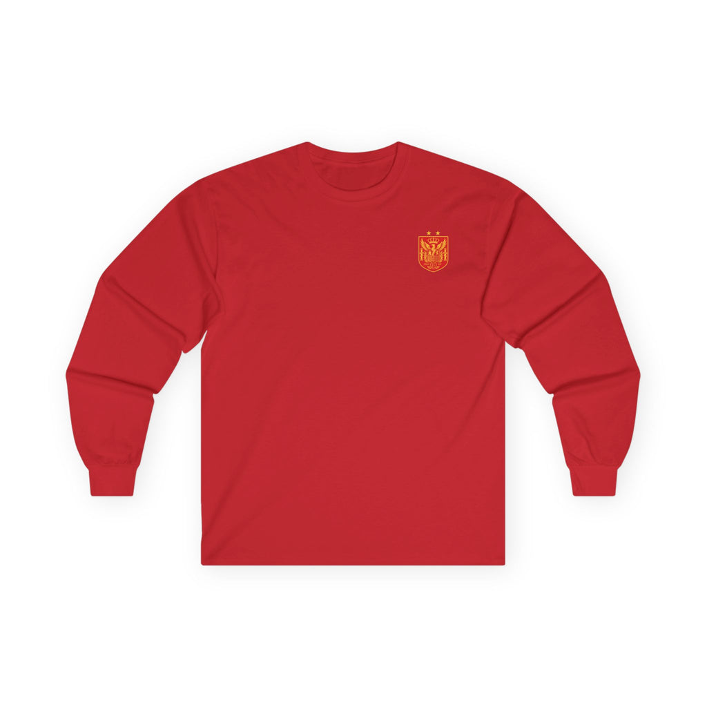 España Champions Long Sleeve Tee — La Furia Roja 2026 World Cup Winner Shirt