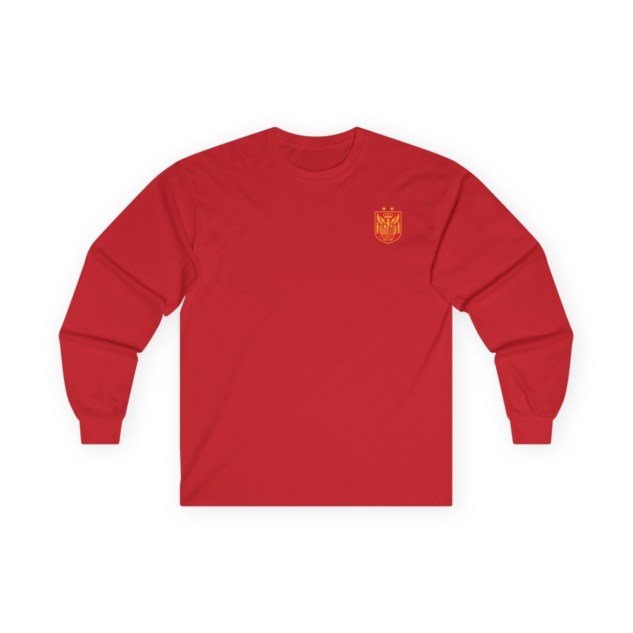 España Champions Long Sleeve Tee — La Furia Roja 2026 World Cup Winner Shirt
