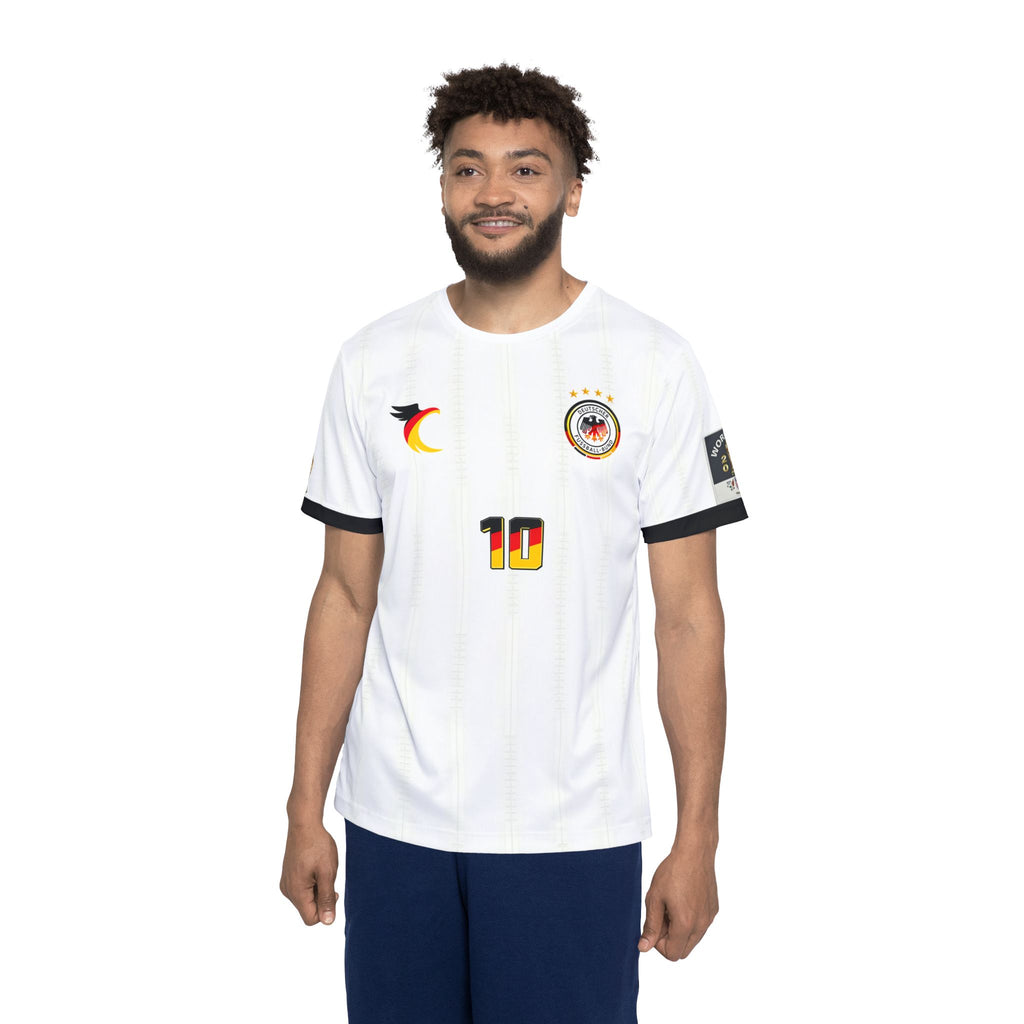 Germany Soccer Jersey — Musiala #10 White Men's Football Shirt