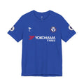 Soccer Eden Hazard Jersey Tee — White Number 10 Fan Shirt with Sleeve Crest