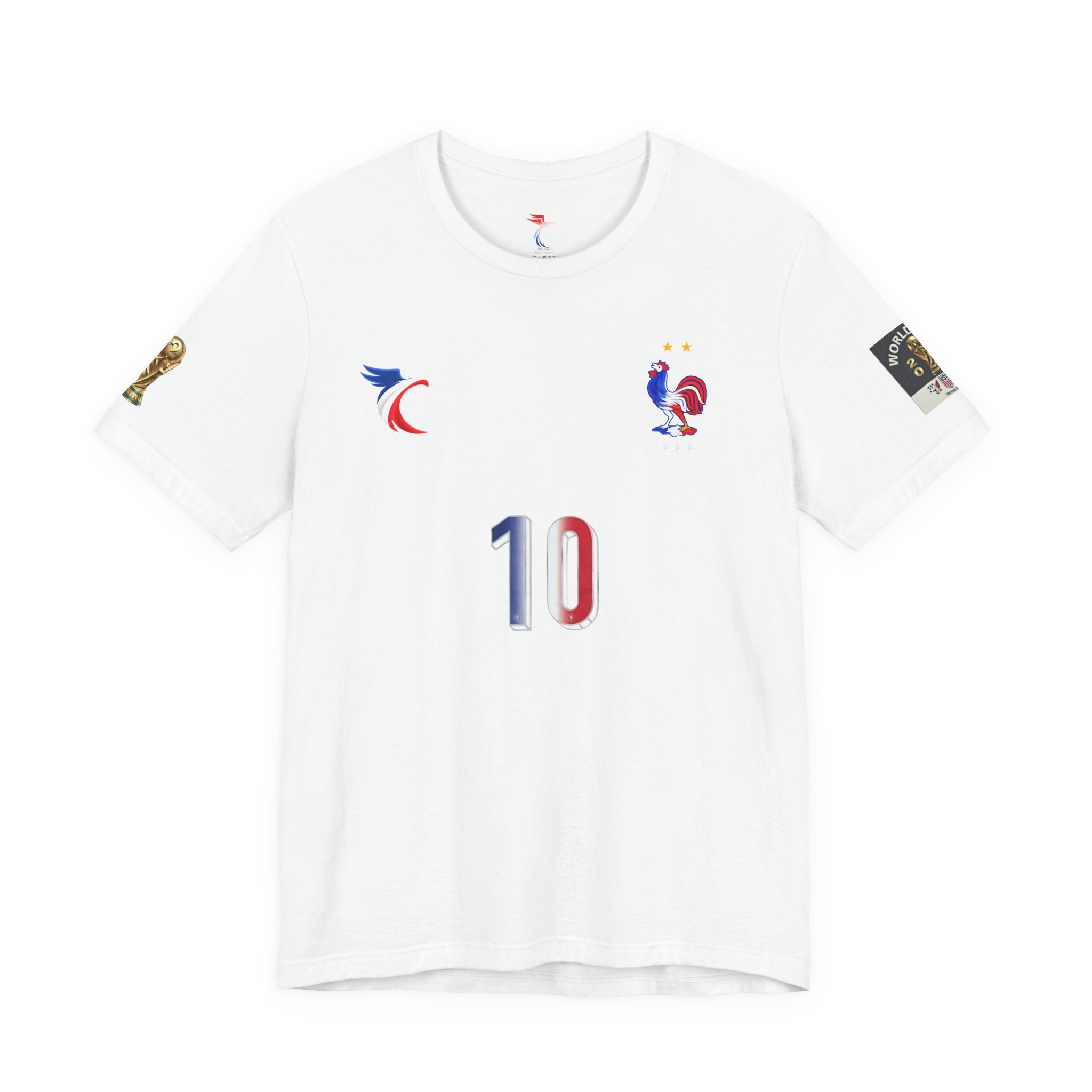 Mbappé #10 France Soccer Jersey T-Shirt