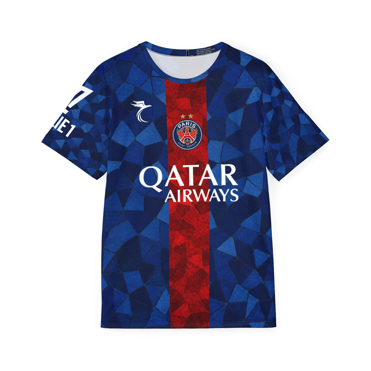 PSG Vitinha #17 Soccer Jersey – Qatar Airways Replica Men’s Shirt