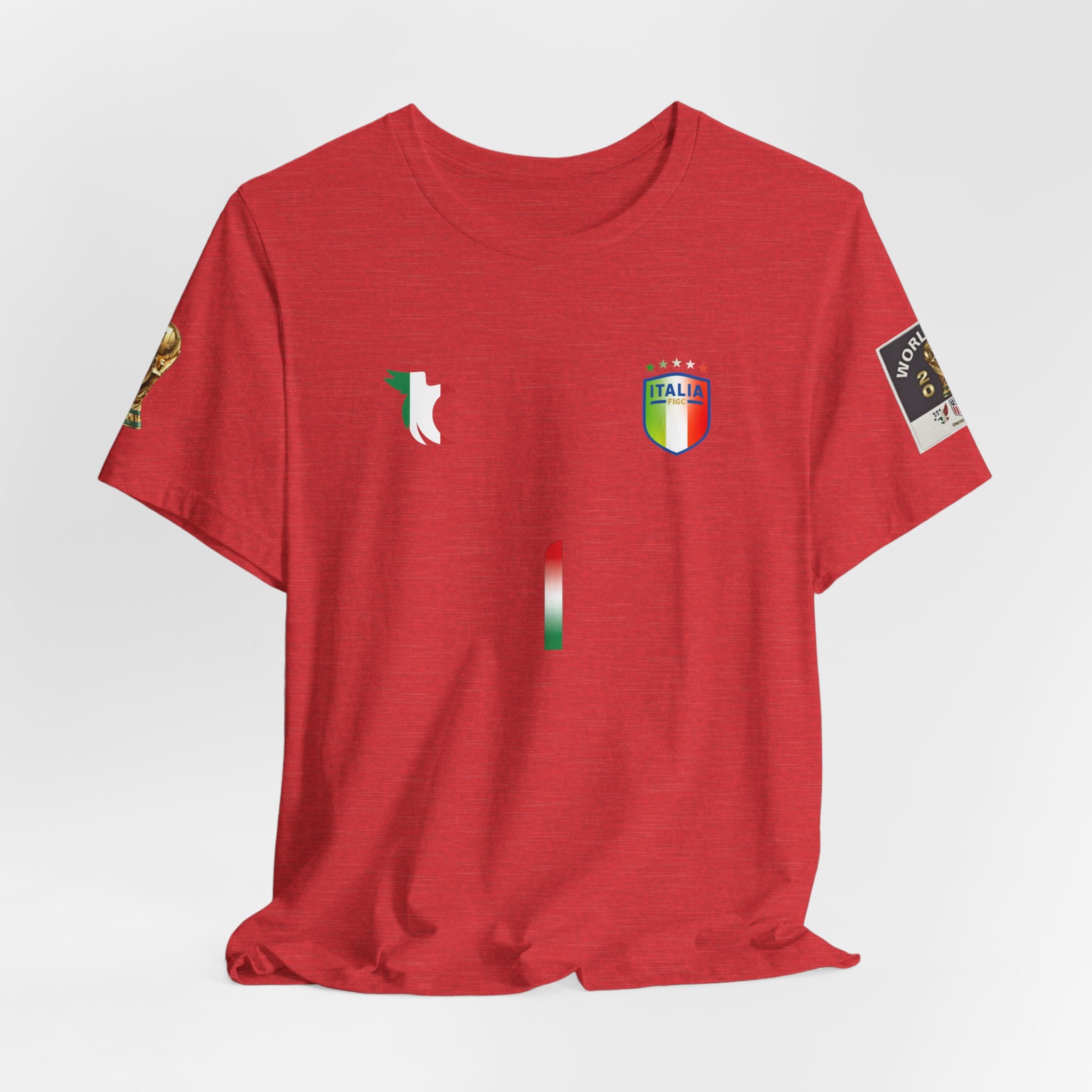 Donnarumma #1 Italy Jersey Tee | Soccer Goalkeeper Shirt